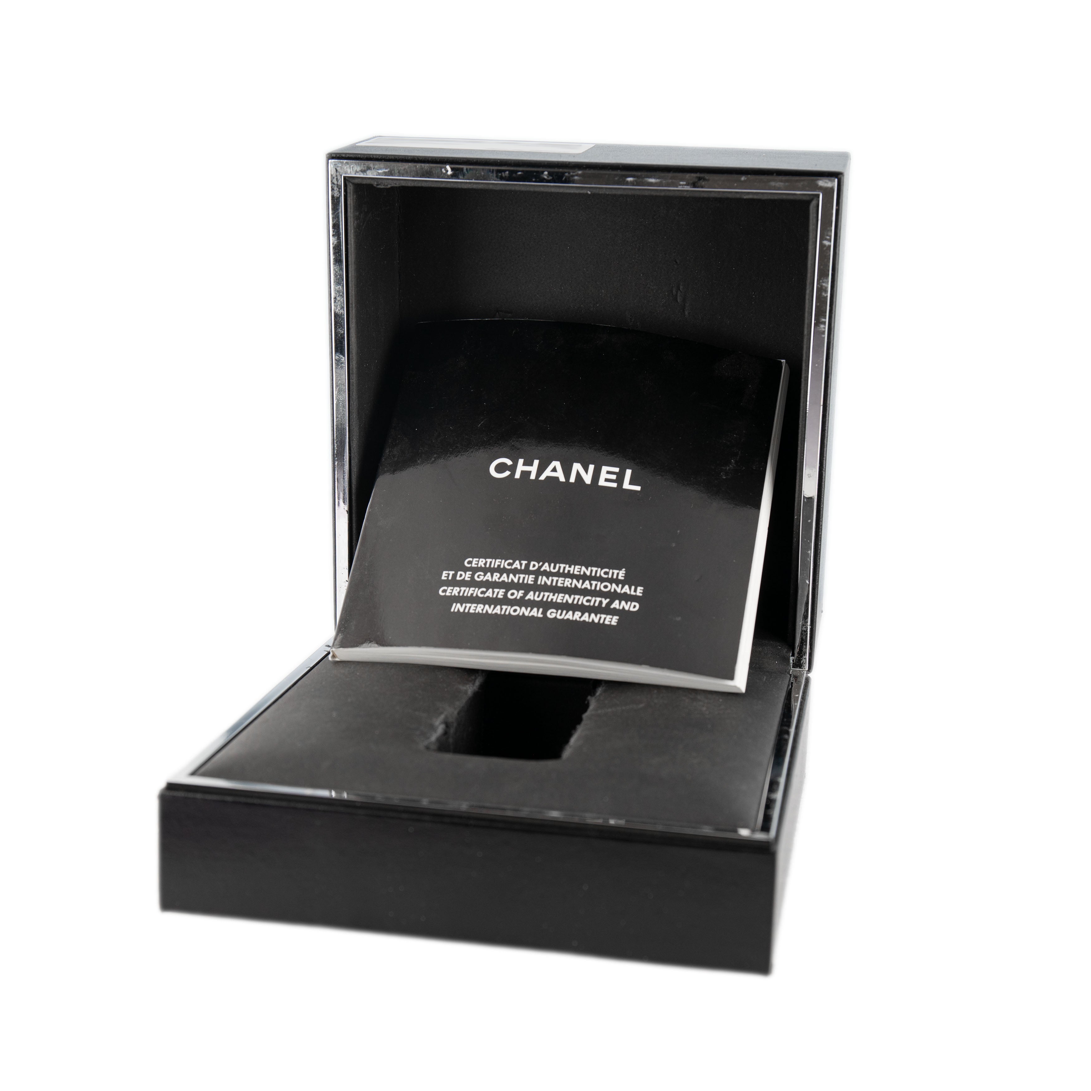 Chanel J12 Classic Black Dial Black Ceramic on Bracelet 38mm H1635 Full Set