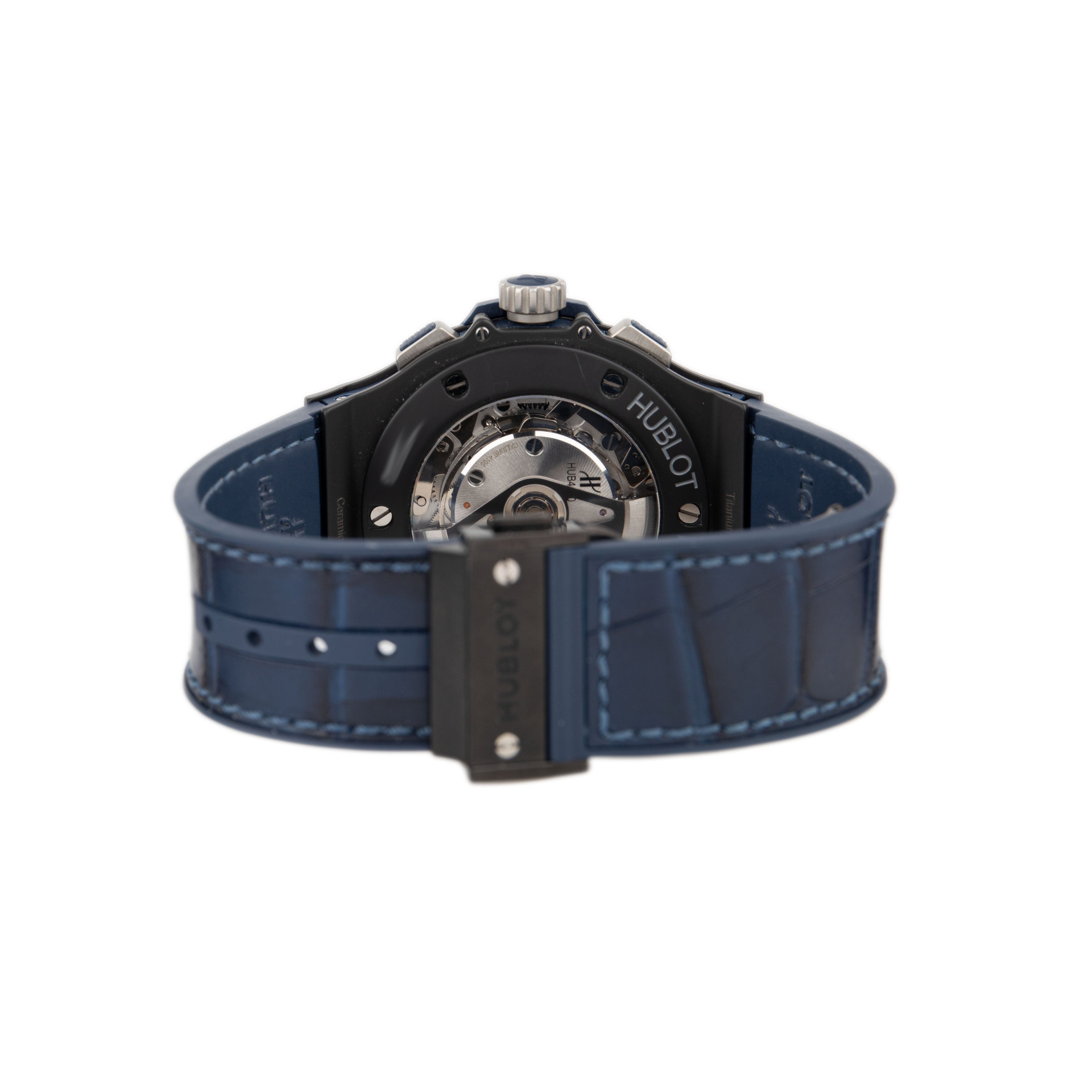 Hublot Big Bang Chronograph Ceramic Blue Dial 44mm 301.CI.7170.LR