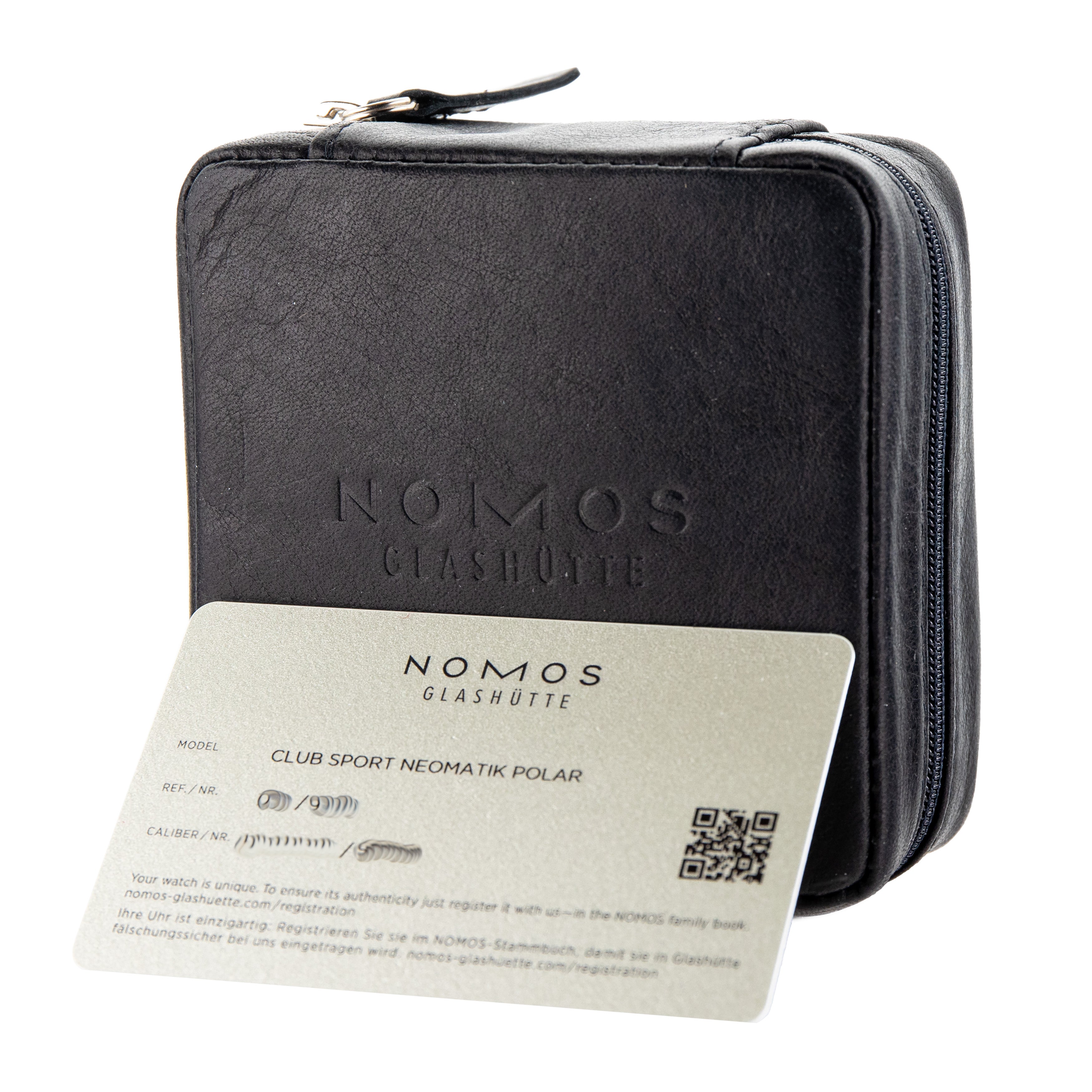 Nomos Club Sport Neomatik Polar Stainless Steel Blue Dial 37mm 750 Full Set