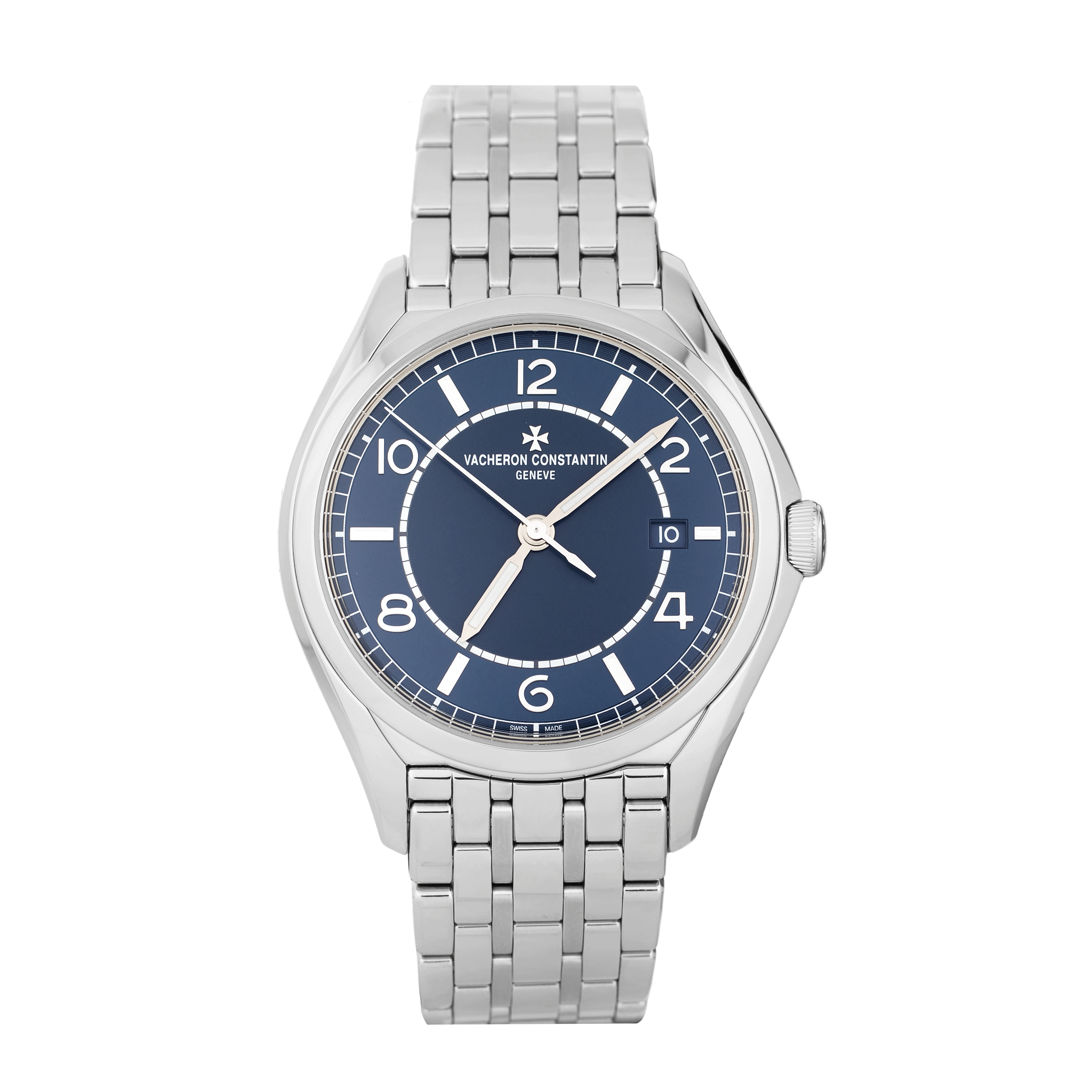 Vacheron Constantin FiftySix Stainless Steel Blue Dial 40mm 4600E/110A-B487 Full Set