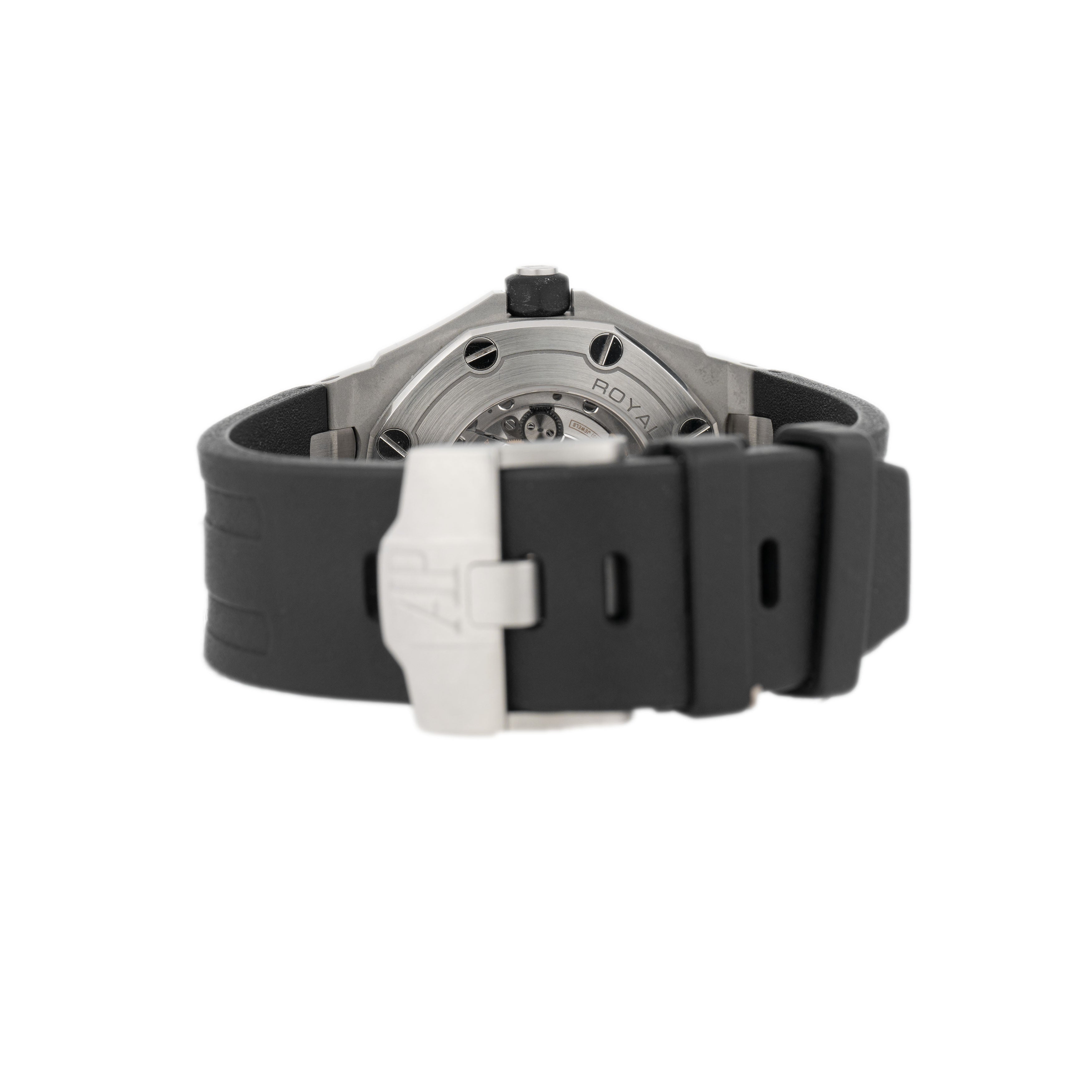 Audemars Piguet Royal Oak Offshore Diver Stainless Steel Black Dial 42mm 15710ST.OO.A002CA.01 Full Set