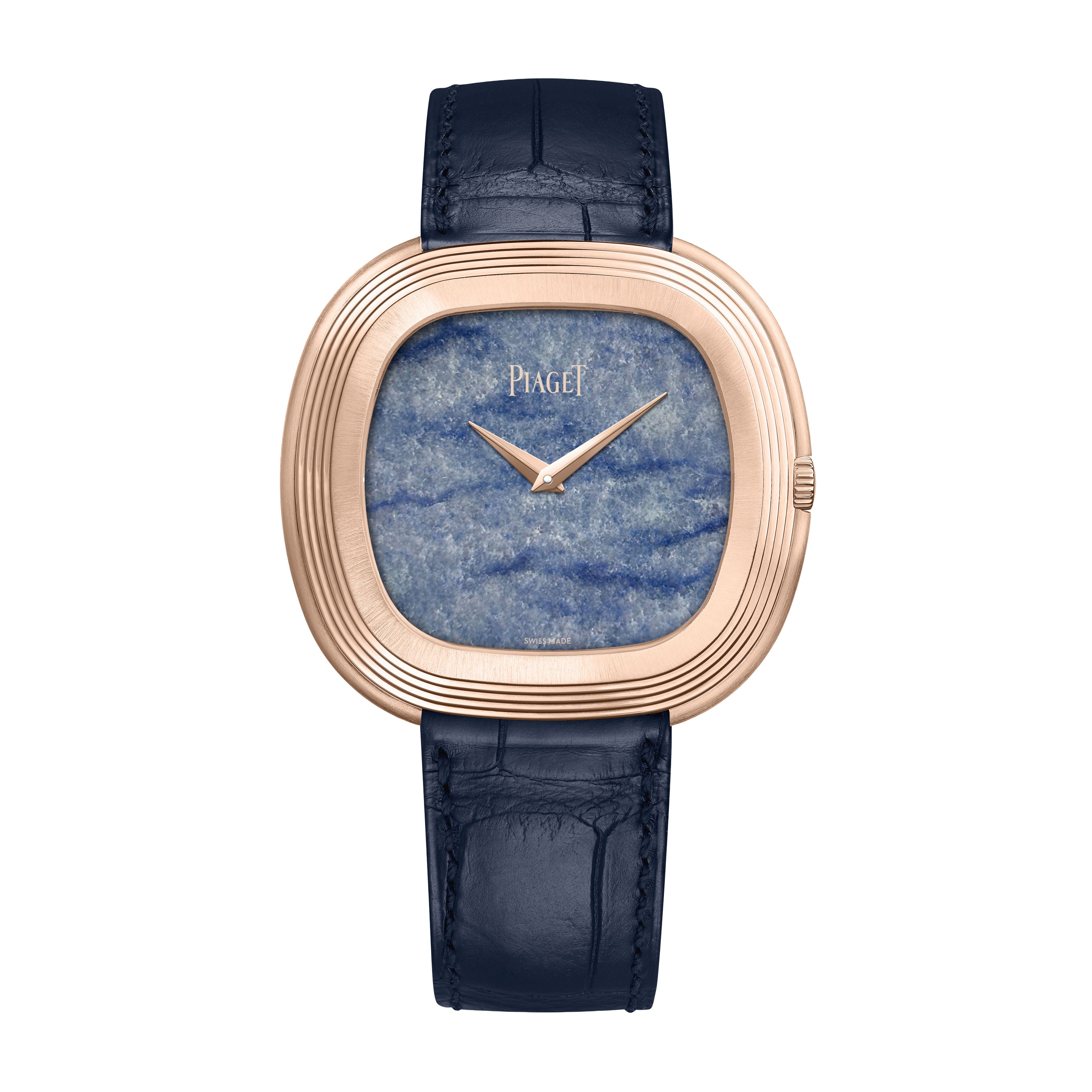 Piaget Andy Warhol Watch, 43x45mm Blue Quartz Dial, G0A51246