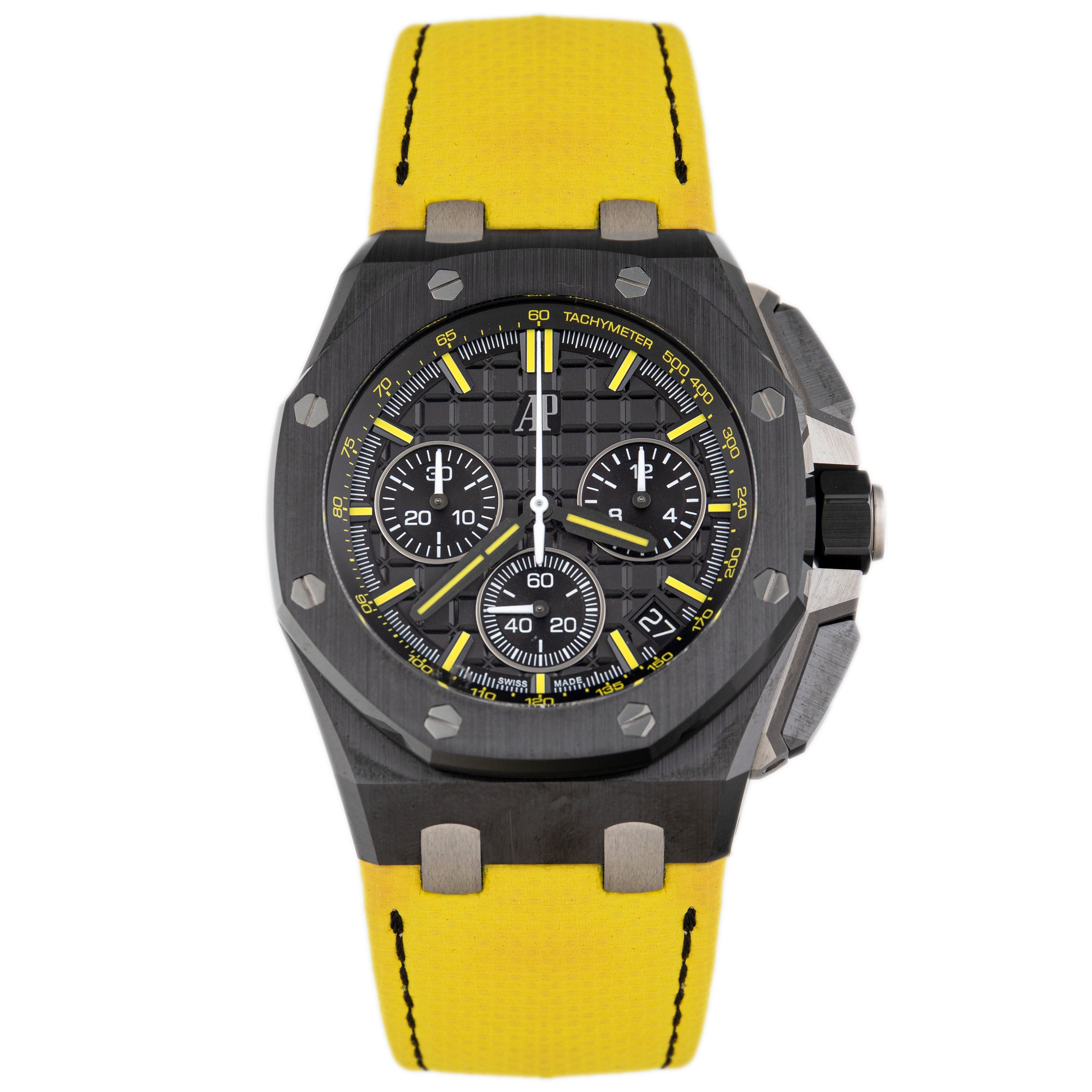 Audemars Piguet Royal Oak Offshore Chronograph Ceramic Black Dial 43mm 26420CE.OO.A005VE.01 Full Set