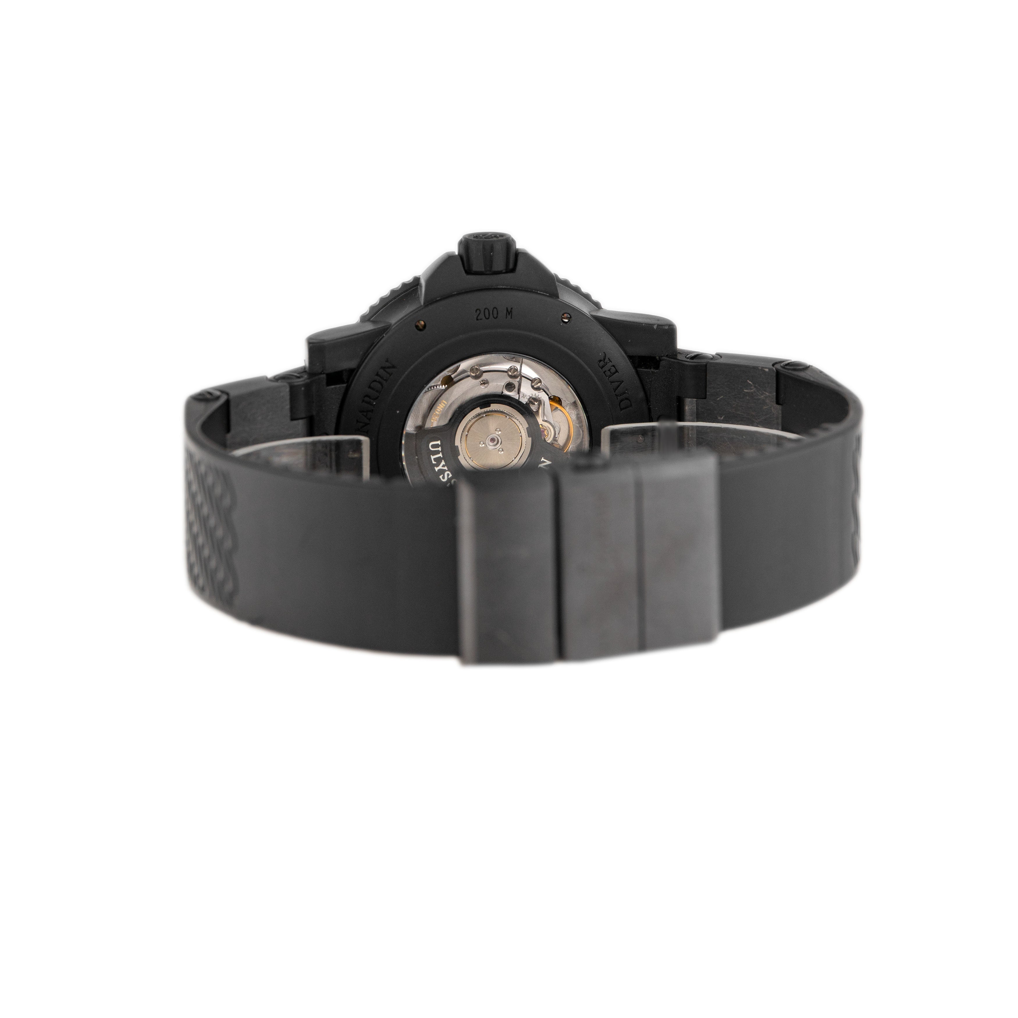 Ulysse Nardin Maxi Marine Diver Black Sea Stainless Steel Black Dial 45mm 263-92-3C