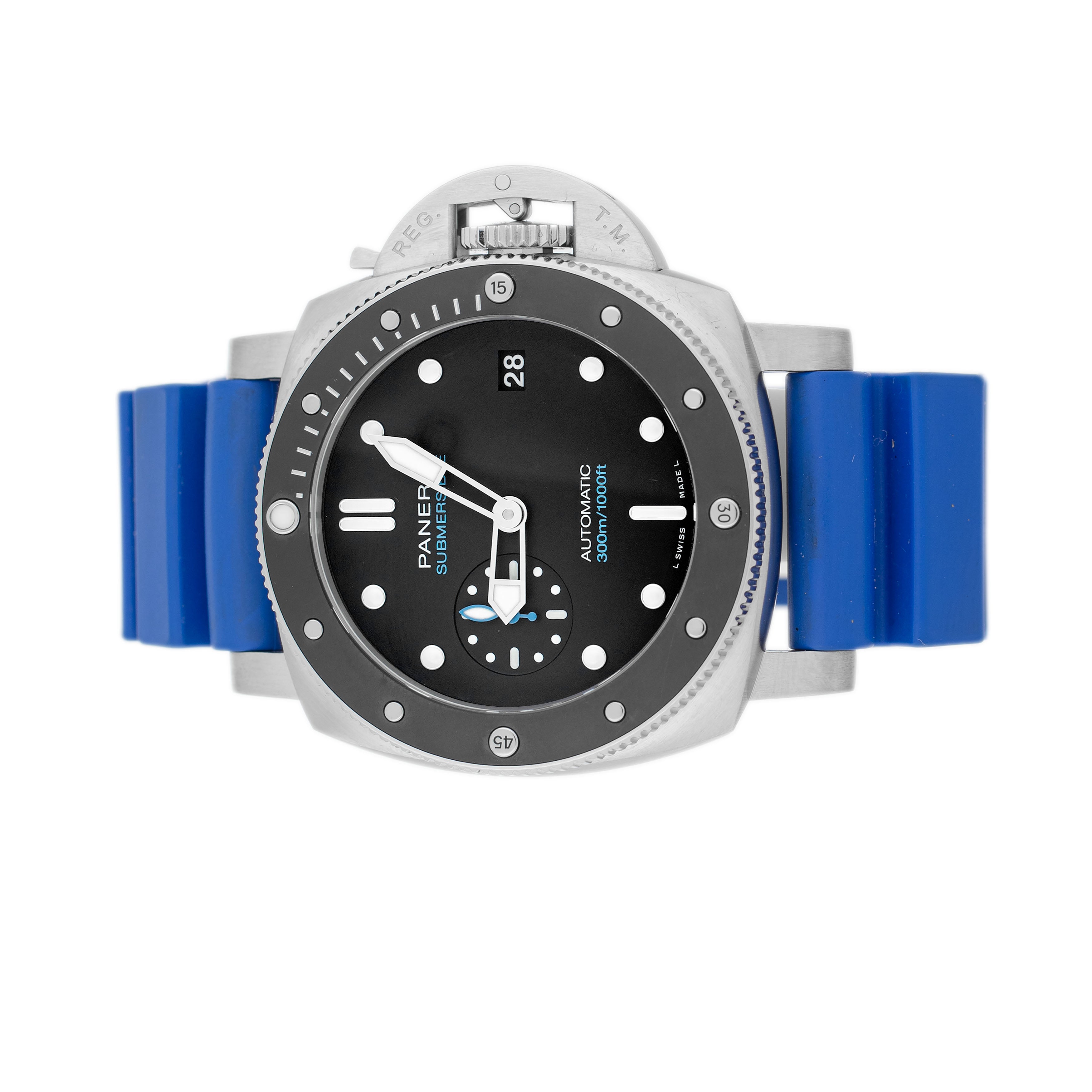 Panerai Submersible Stainless Steel Black Dial 42mm PAM02683 Full Set