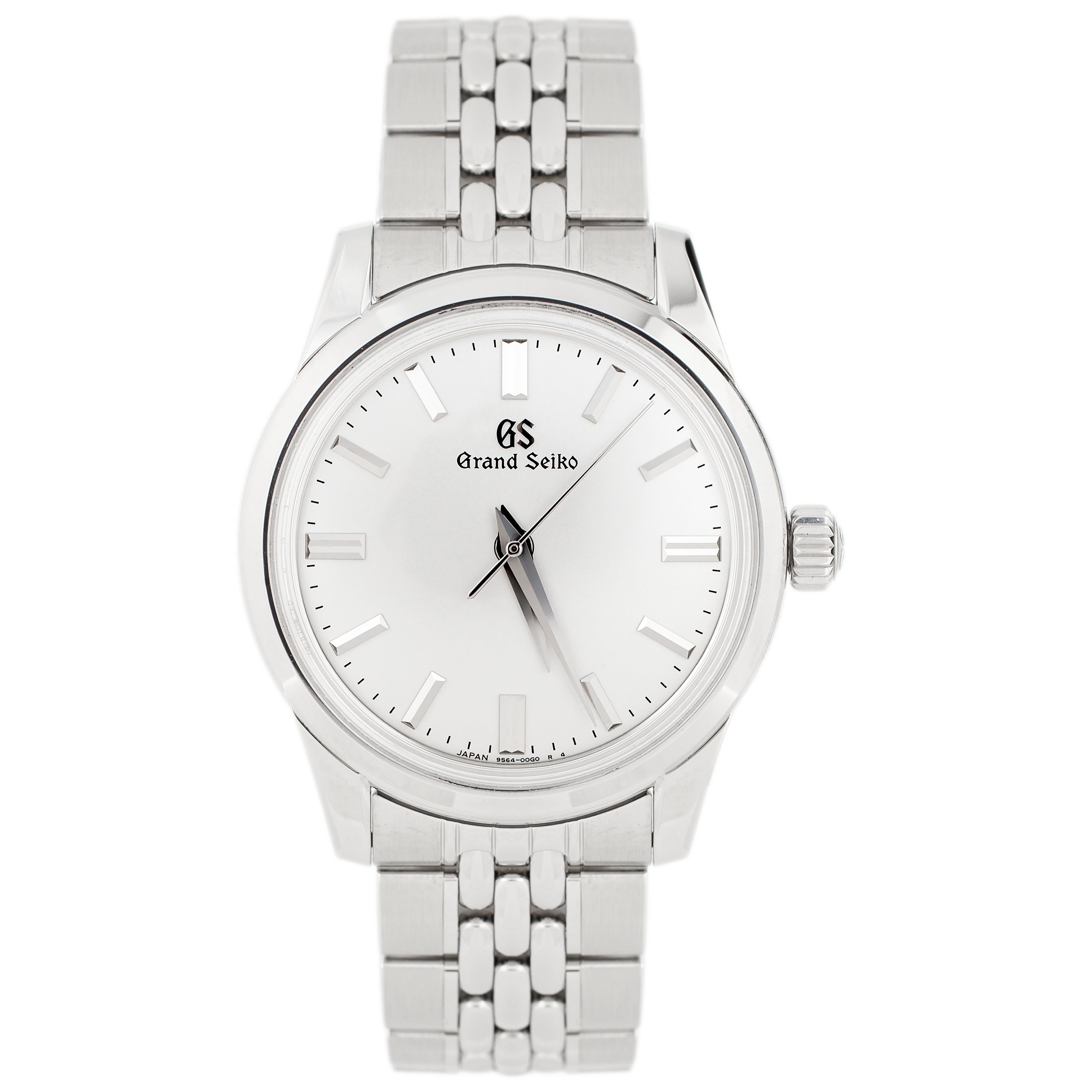 Grand Seiko Elegance Stainless Steel Silver Dial 37.3mm SBGW305G Full Set