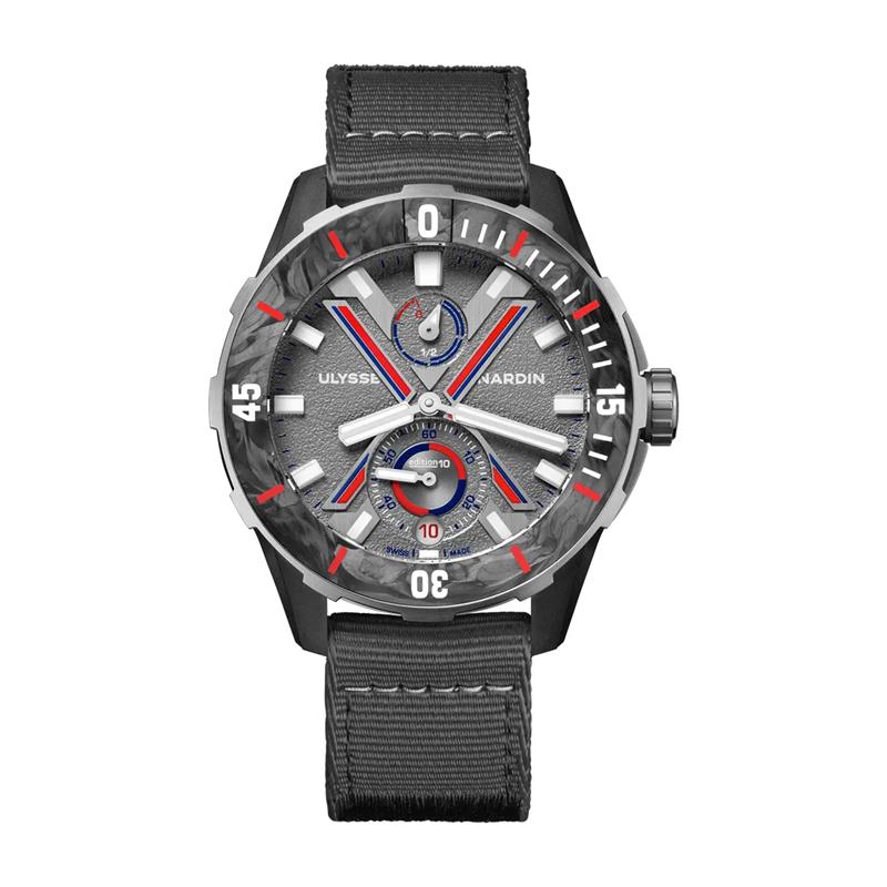 Ulysse Nardin Diver Net Vendee Globe Watch, 44mm Grey Dial, 1183-170LE-2A-VG/0A
