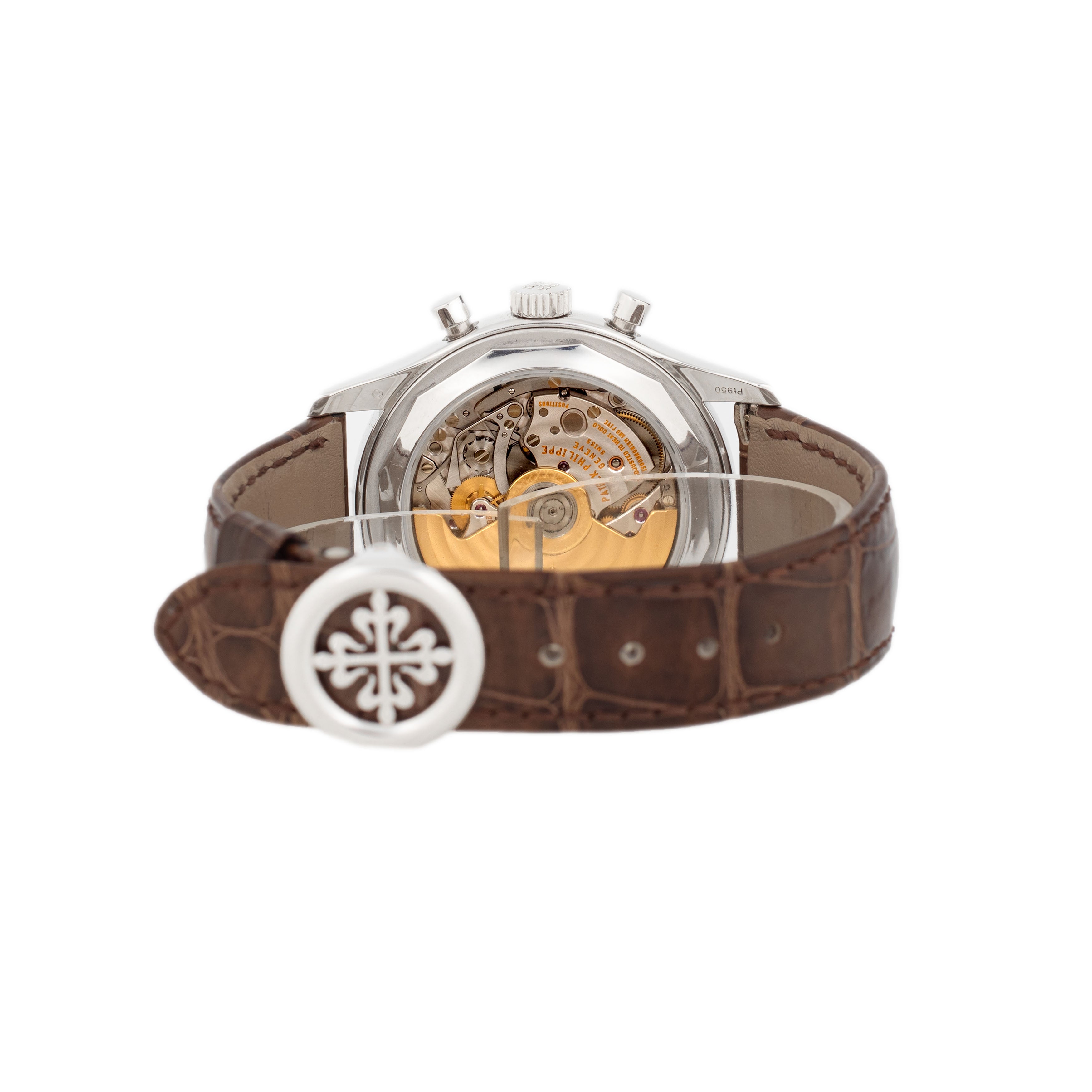 Patek Philippe Complications Annual Calendar Chronograph Platinum Gray Dial 40mm 5960P-001