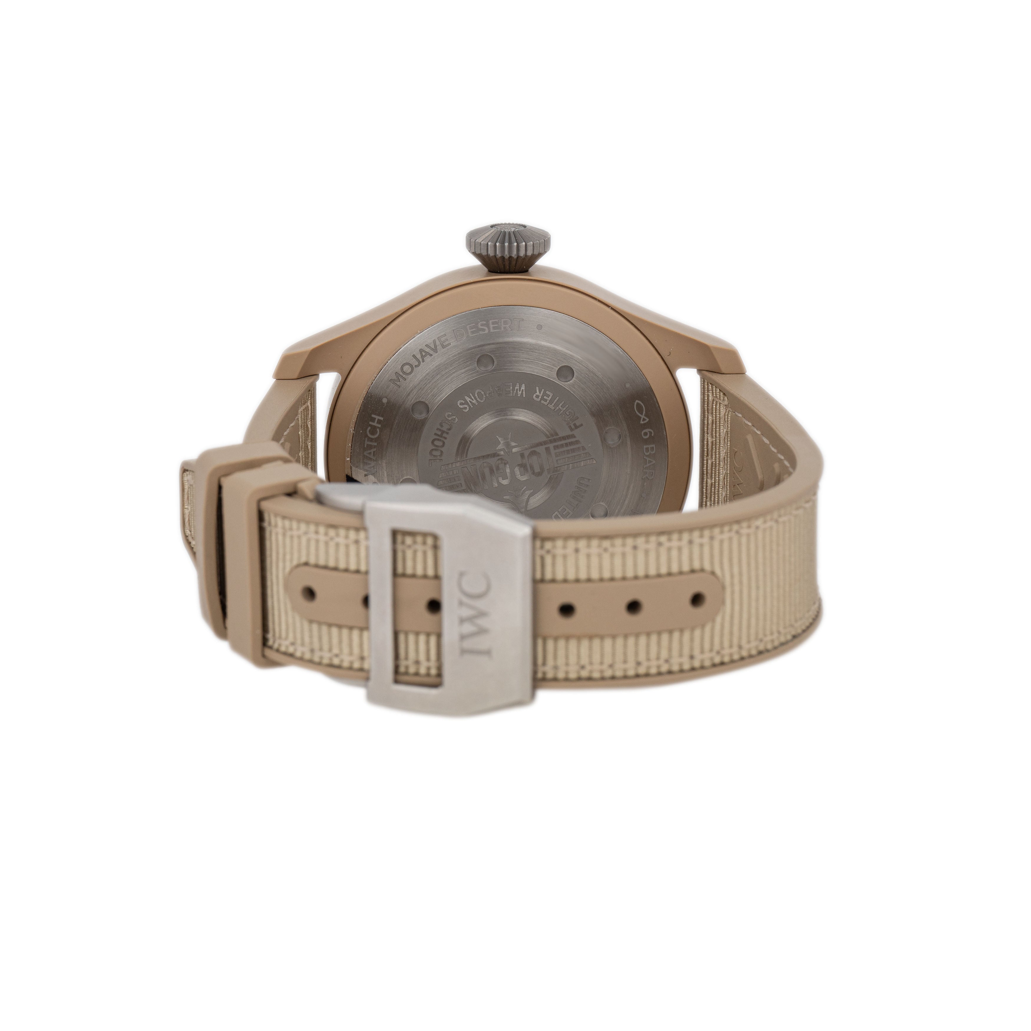 IWC Big Pilot's Watch Mojave Desert Ceramic Brown Dial 46mm IW506003 Full Set