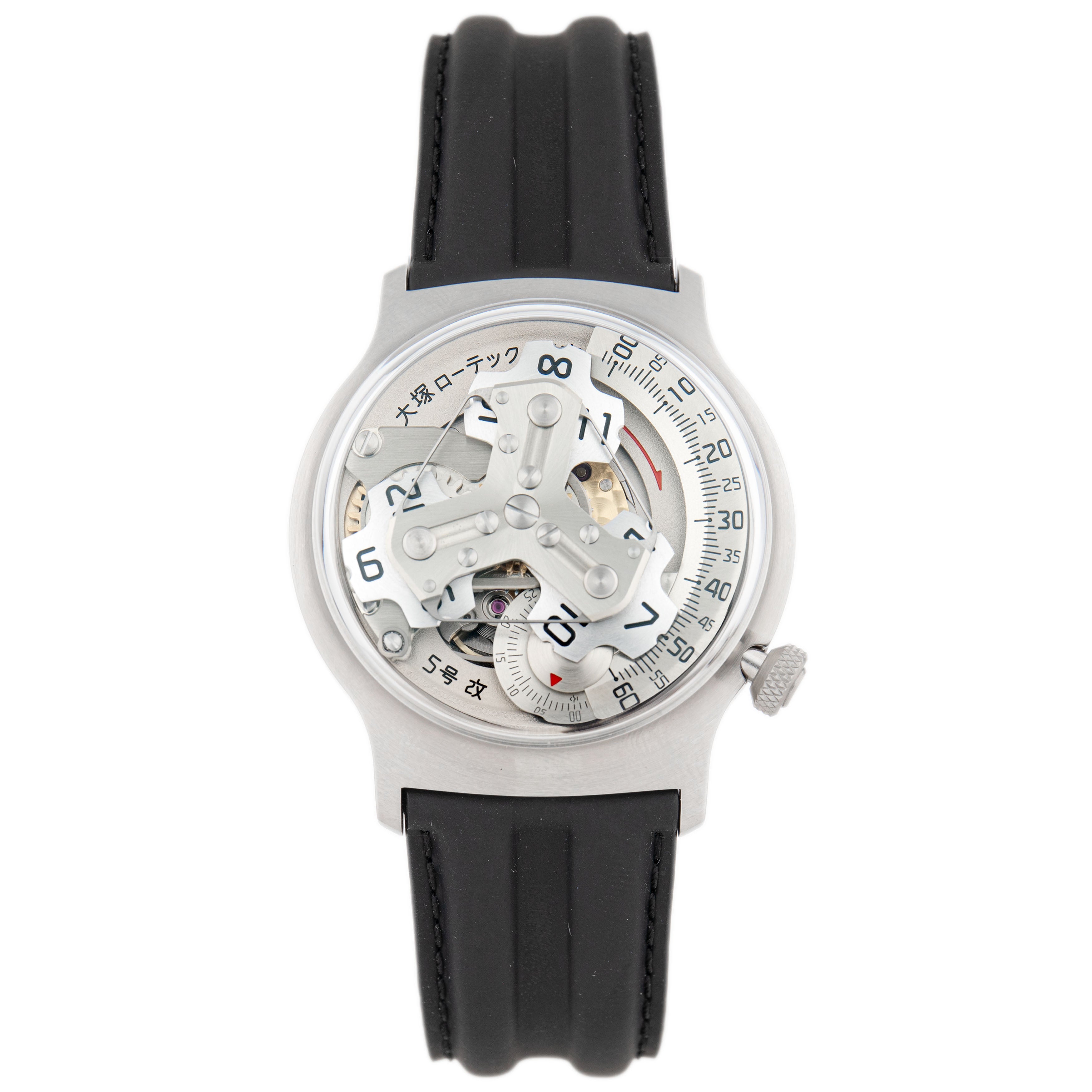 Otsuka Lotec No. 5 Kai Stainless Steel Skeleton Dial 40.5mm 5 KAI Full Set