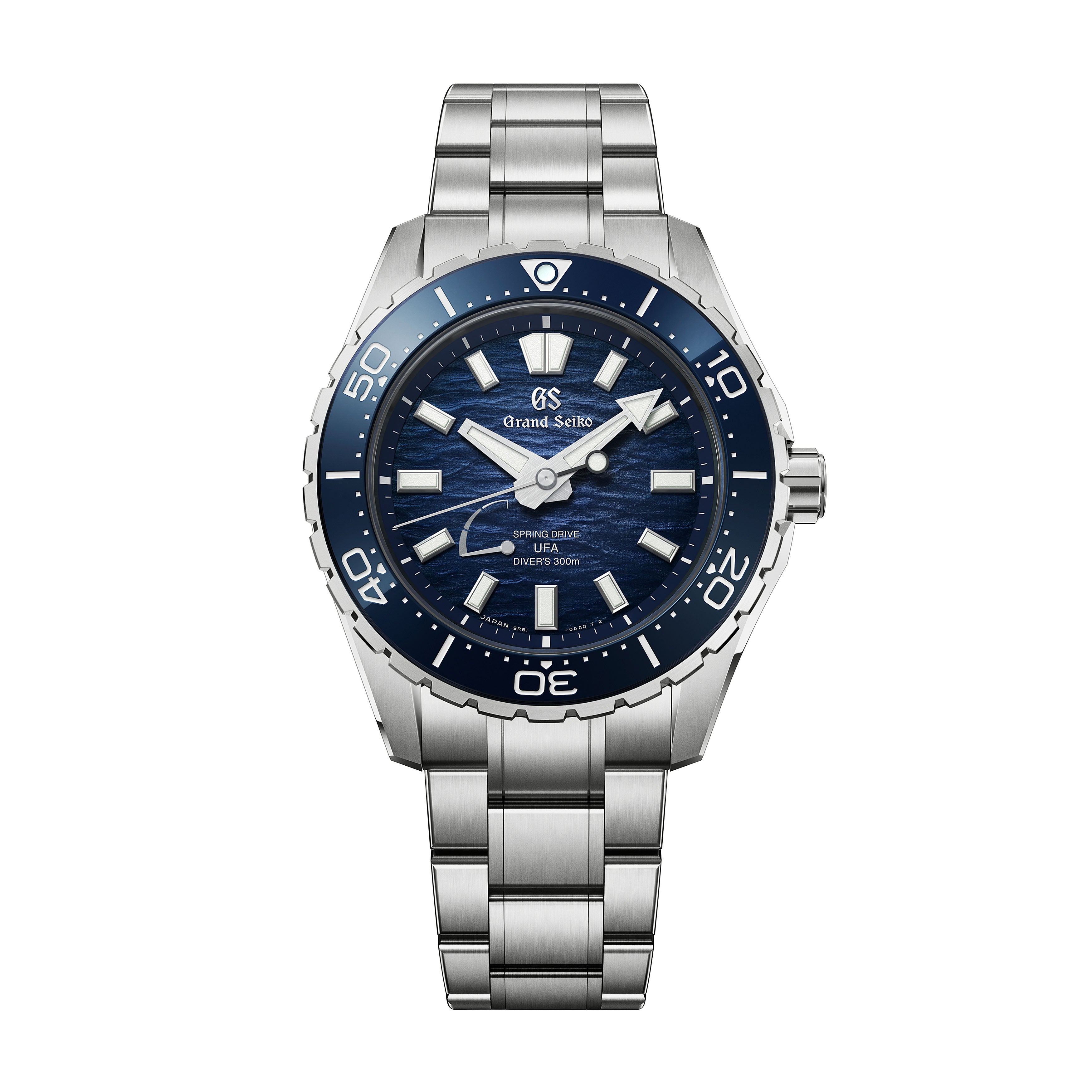 Grand Seiko Evolution 9 U.F.A. Diver Watch, 40.8mm Blue Dial, SLGB023