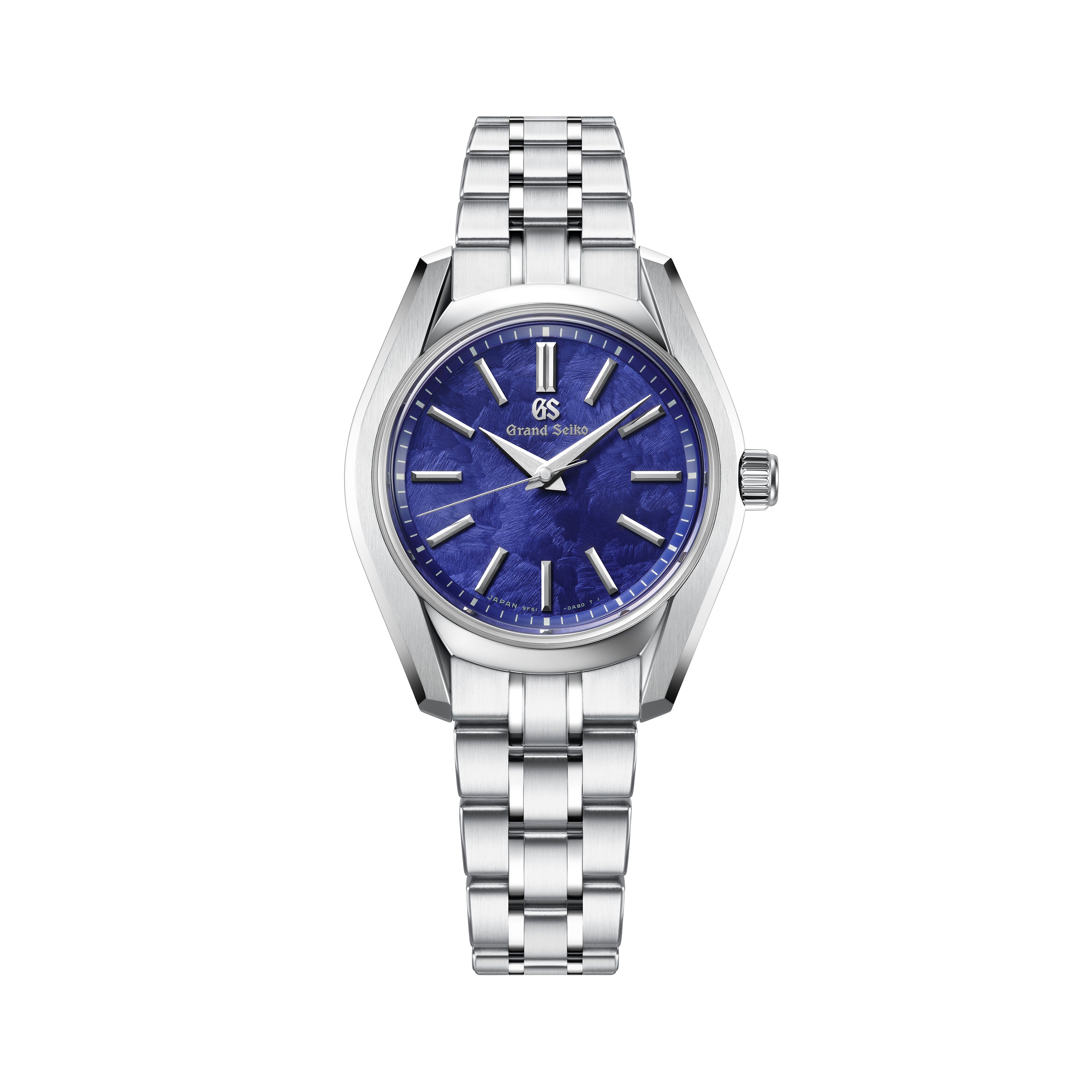 Grand Seiko Heritage Hana-Ikada Watch, 32.2mm Blue Dial, SBGX365