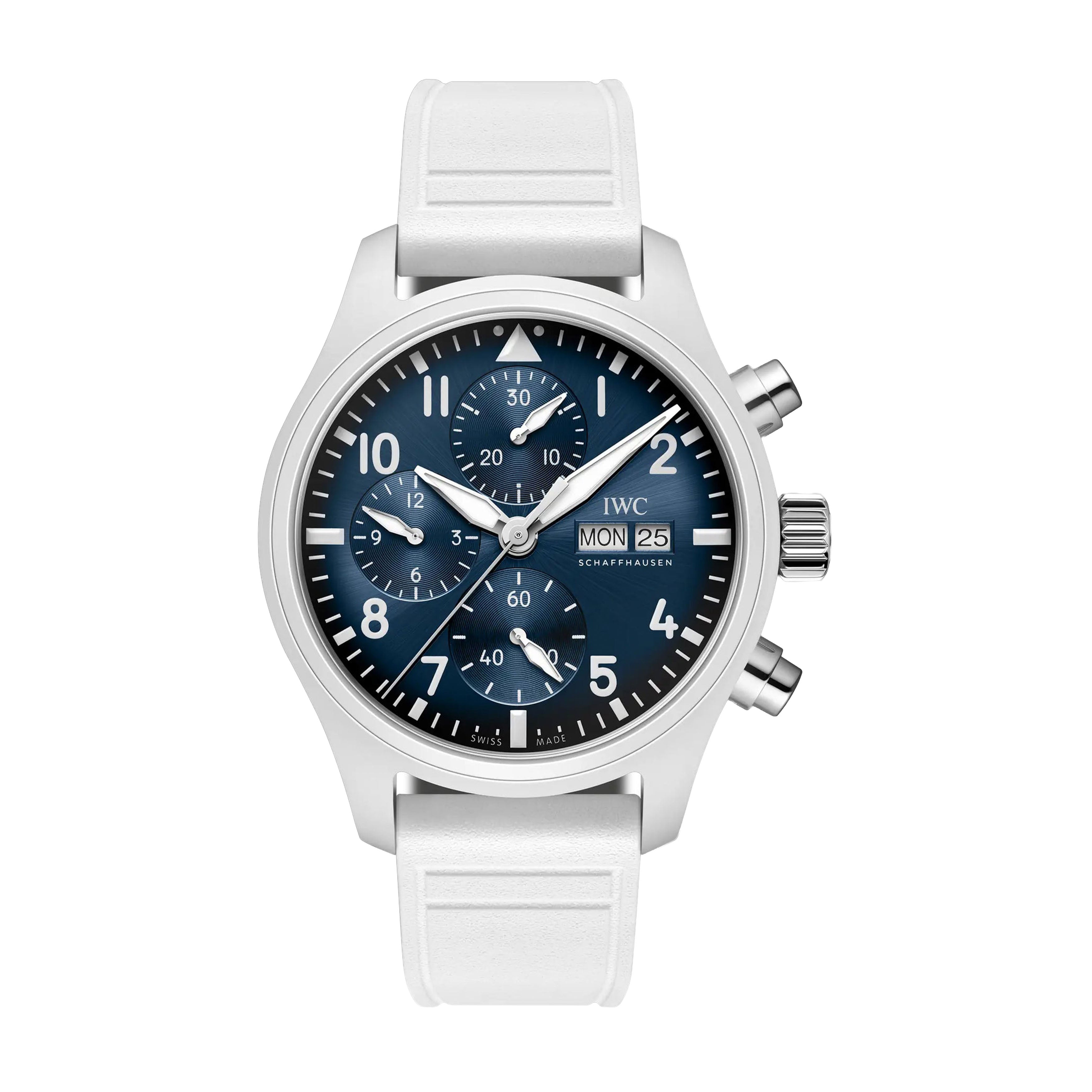IWC Pilot's Watch Chronograph 41 Le Petit Prince Watch, 41.9mm Blue Dial, IW389410