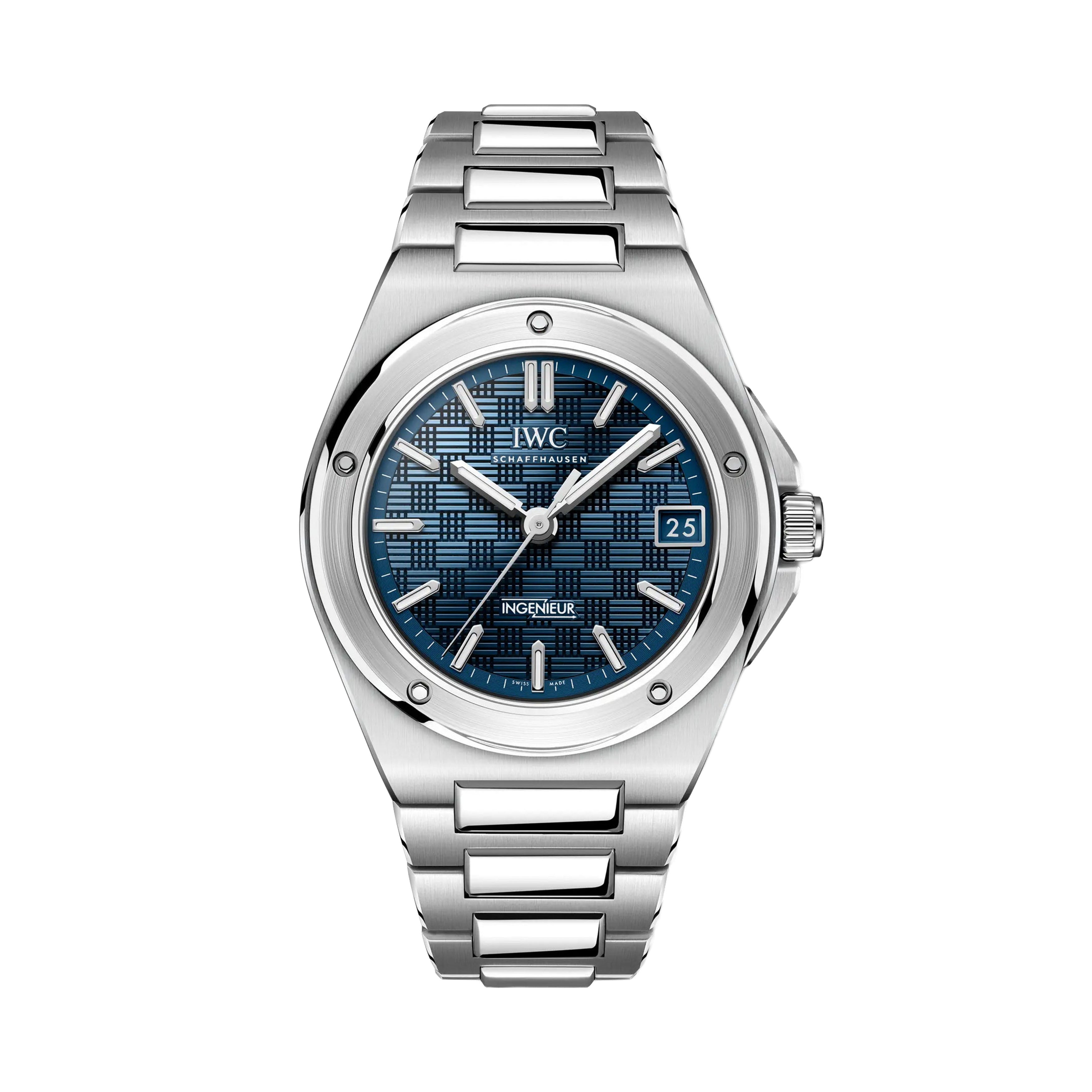 IWC Ingenieur Automatic 35 Watch, 35mm Blue Dial, IW324907