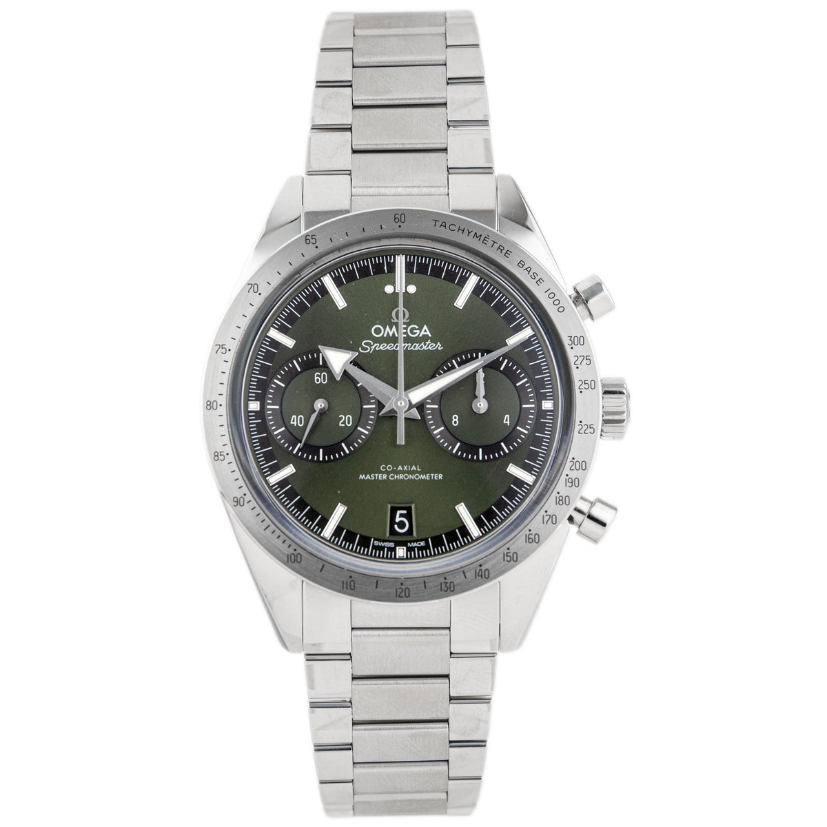 Omega Speedmaster 57 Stainless Steel Green Dial 40.5mm 332.10 