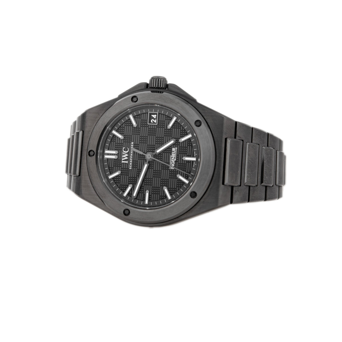 IWC Ingenieur Automatic 42 Ceramic Black Dial 42mm IW338903 Full Set