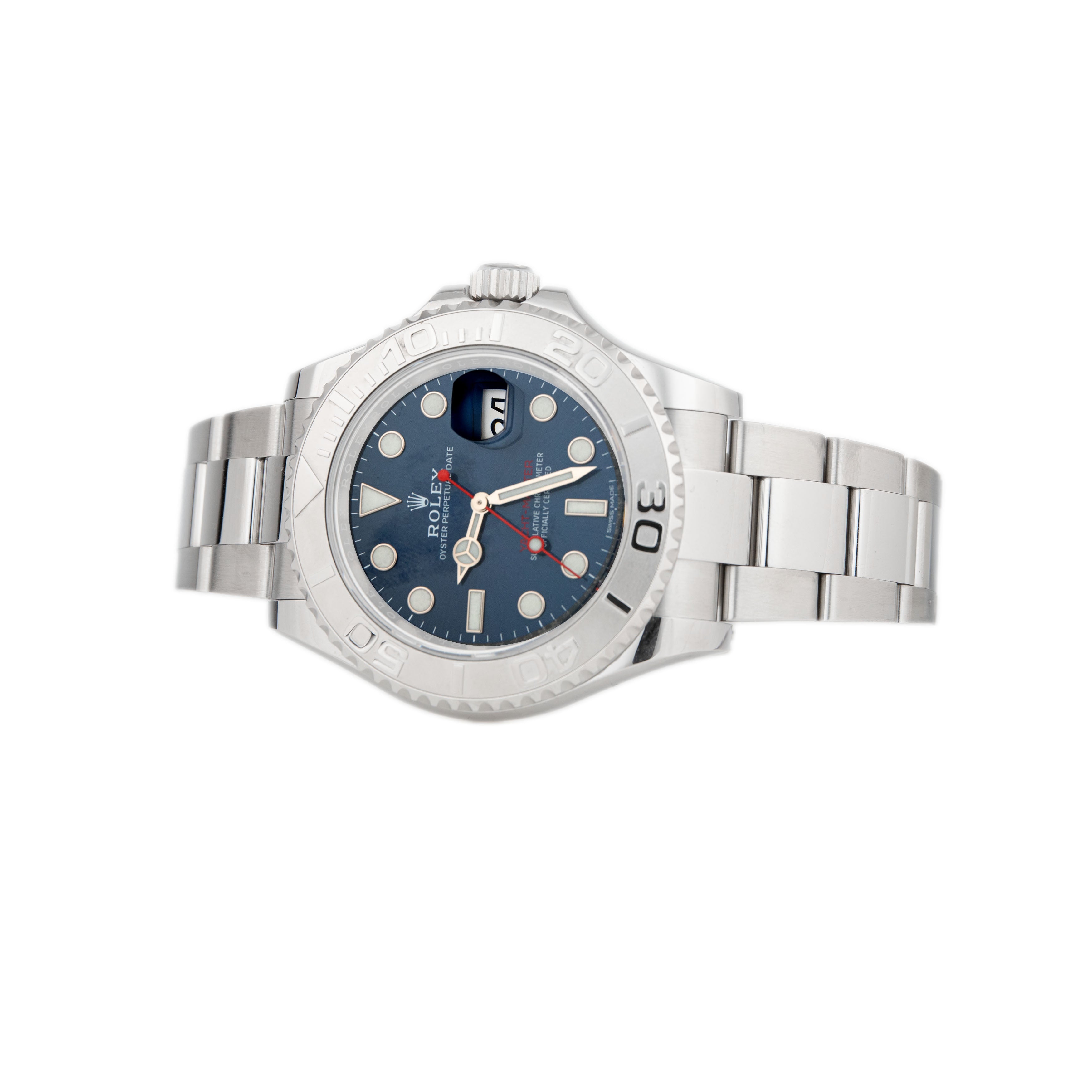 Rolex Yacht-Master 40 Stainless Steel Blue Dial 40mm 116622 Full Set