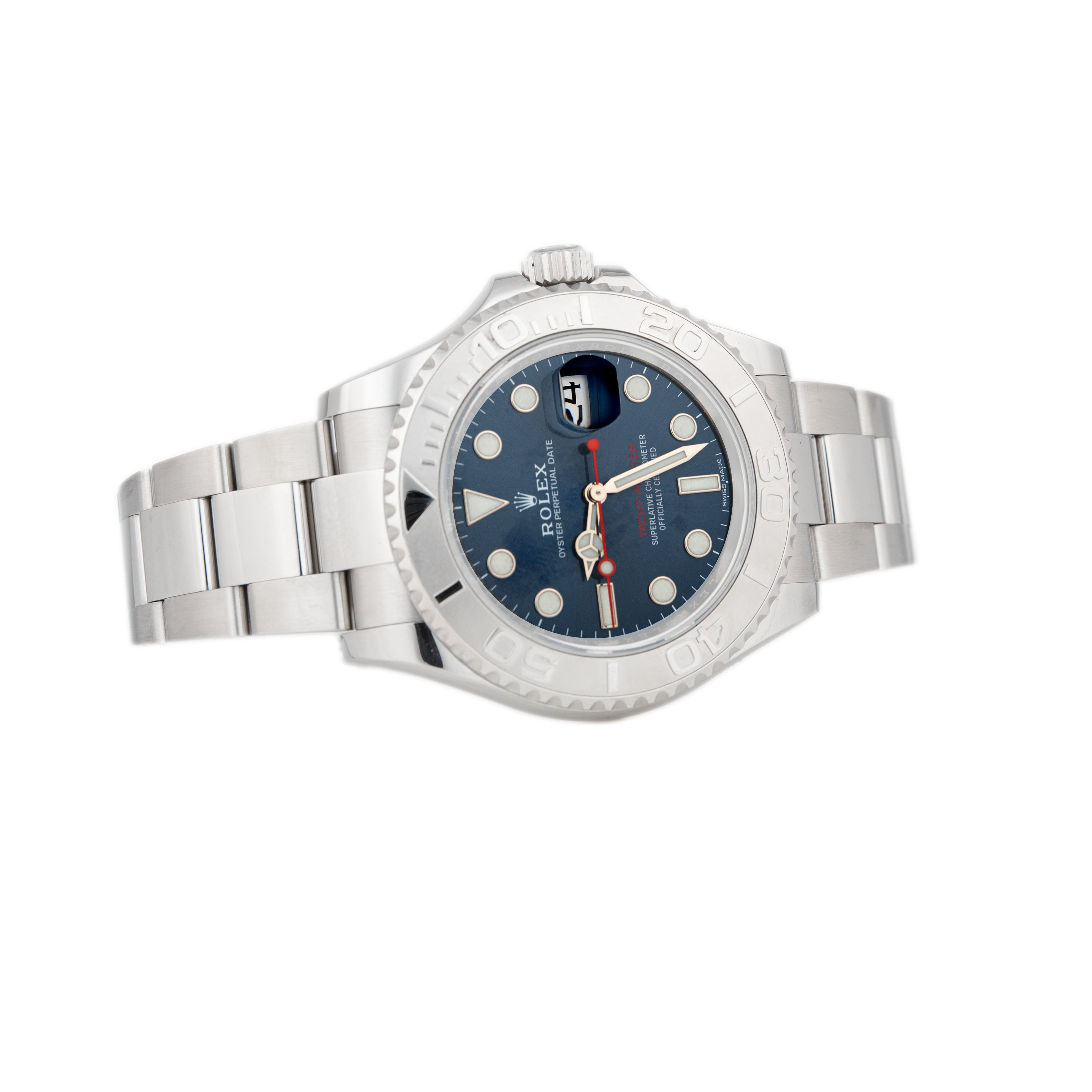 Rolex Yacht-Master 40 Stainless Steel Blue Dial 40mm 116622 Full Set