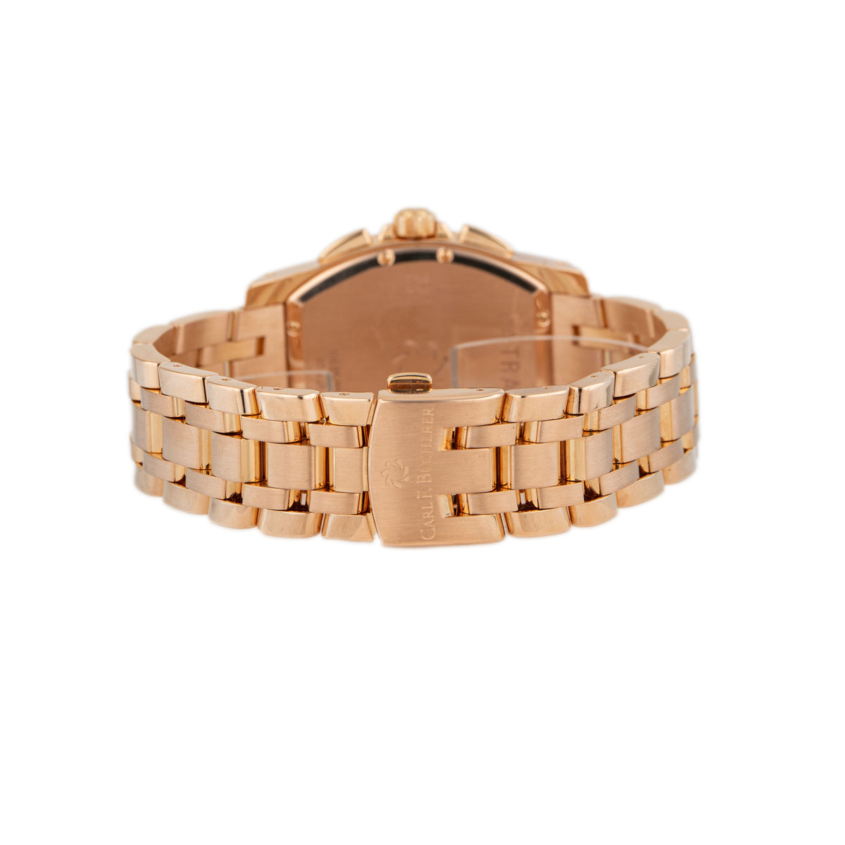 Carl F. Bucherer Patravi T-Graph Rose Gold Silver Dial 43mm 10615.03