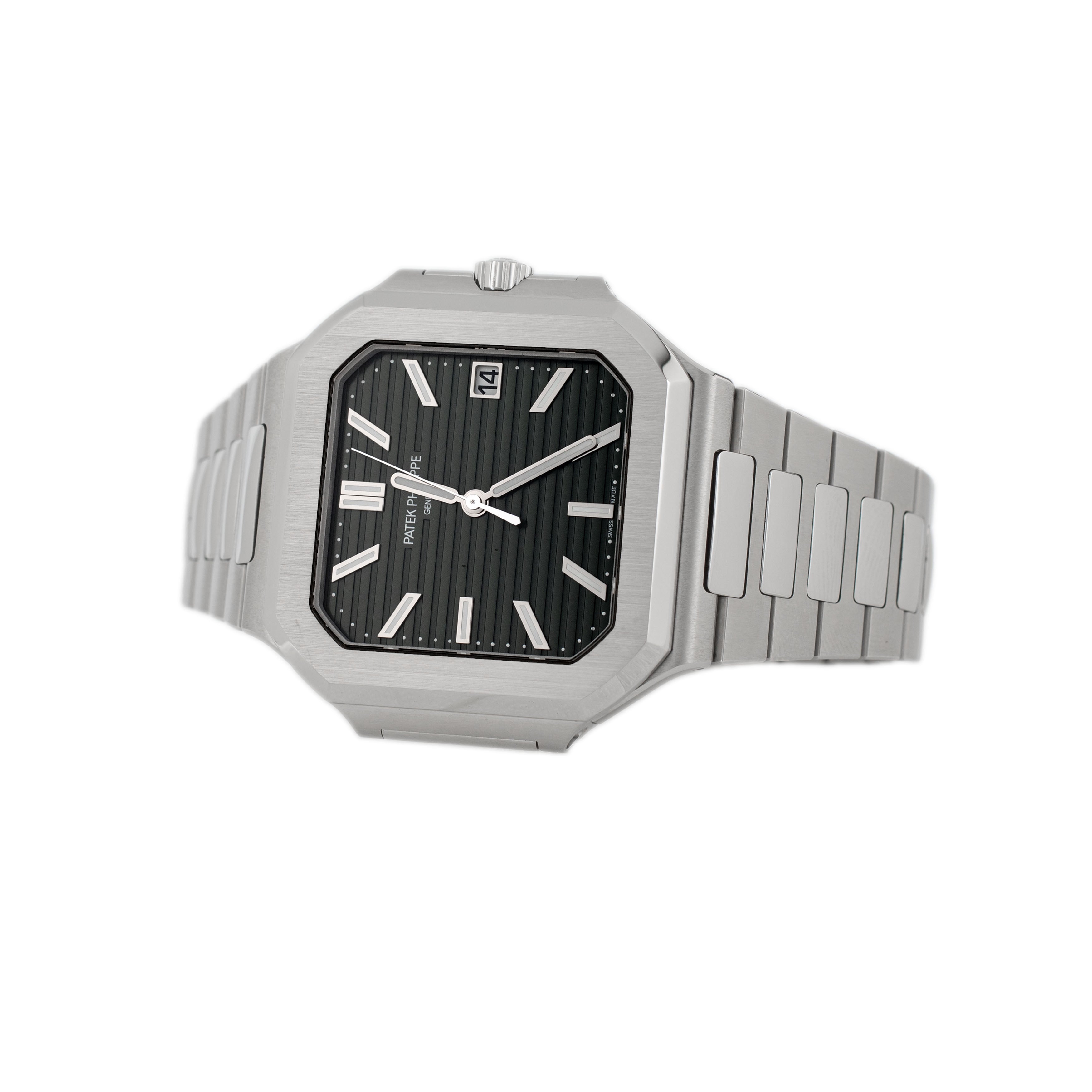 Patek Philippe Cubitus Stainless Steel Green Dial 45mm 5821/1A-001 Full Set