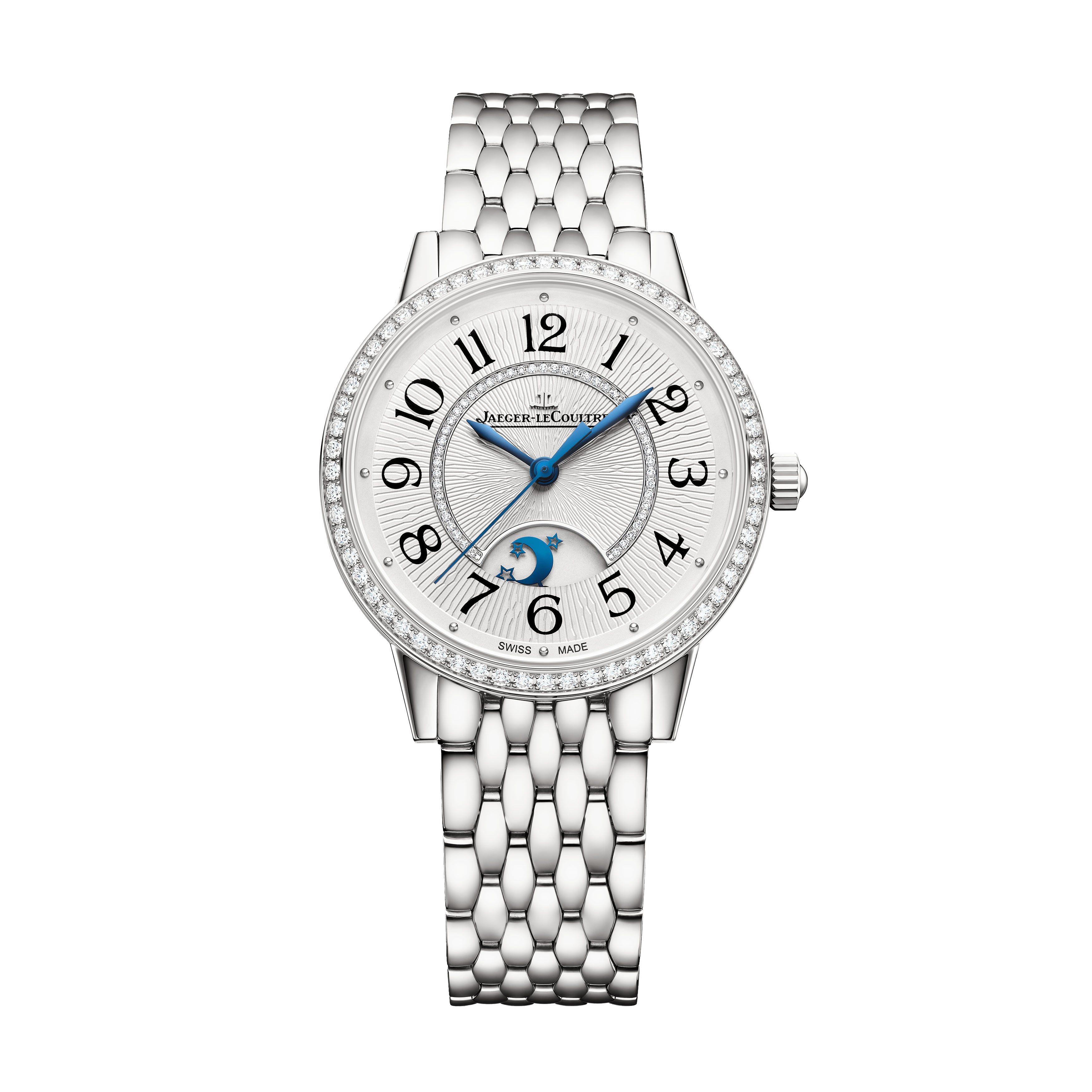 Jaeger-LeCoultre Rendez-Vous Classic Night & Day Watch, 34mm Silver Dial, Q3448132