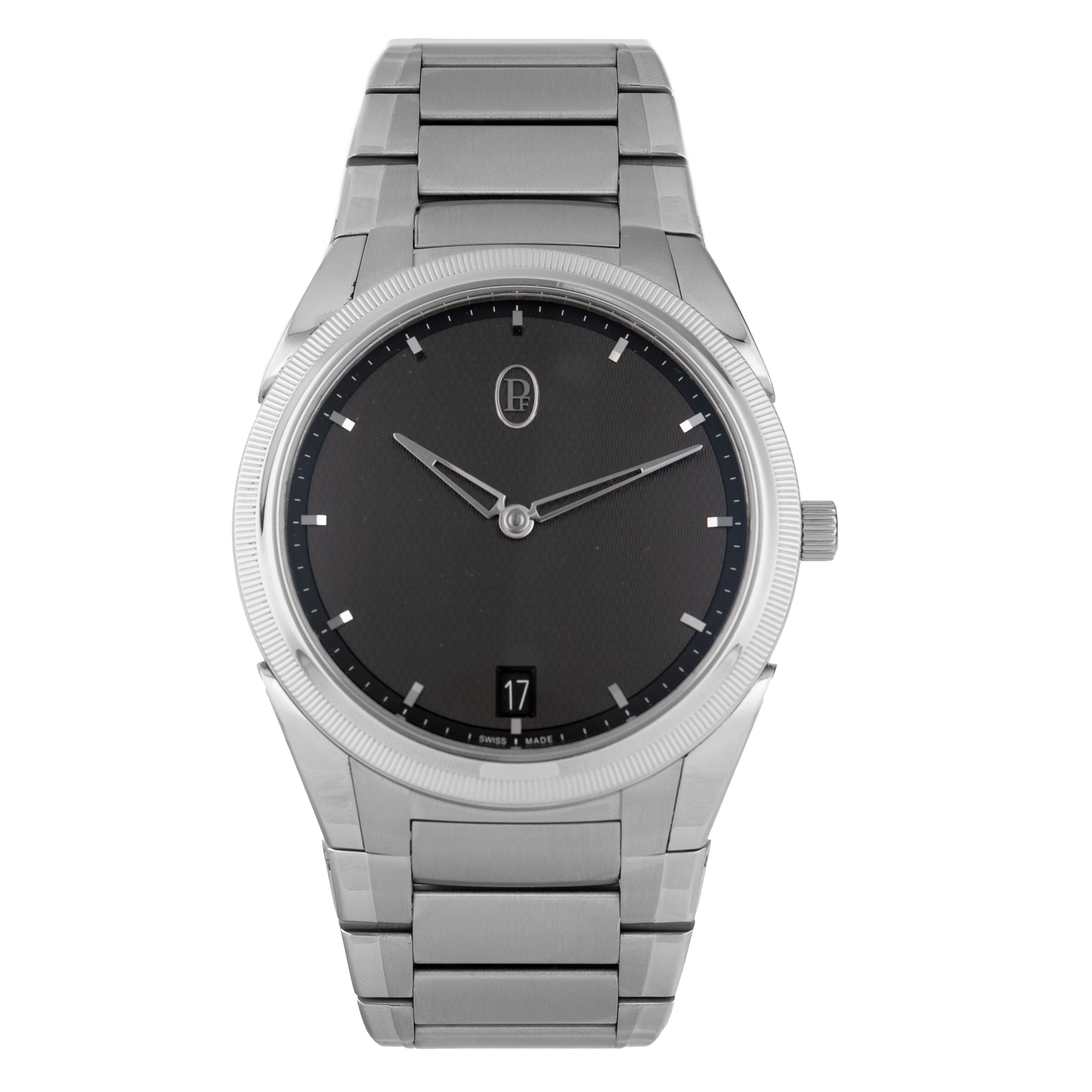 Parmigiani Fleurier Tonda PF Micro Rotor Stainless Steel Gray Dial 40mm PFC914-1020001-100182 Full Set