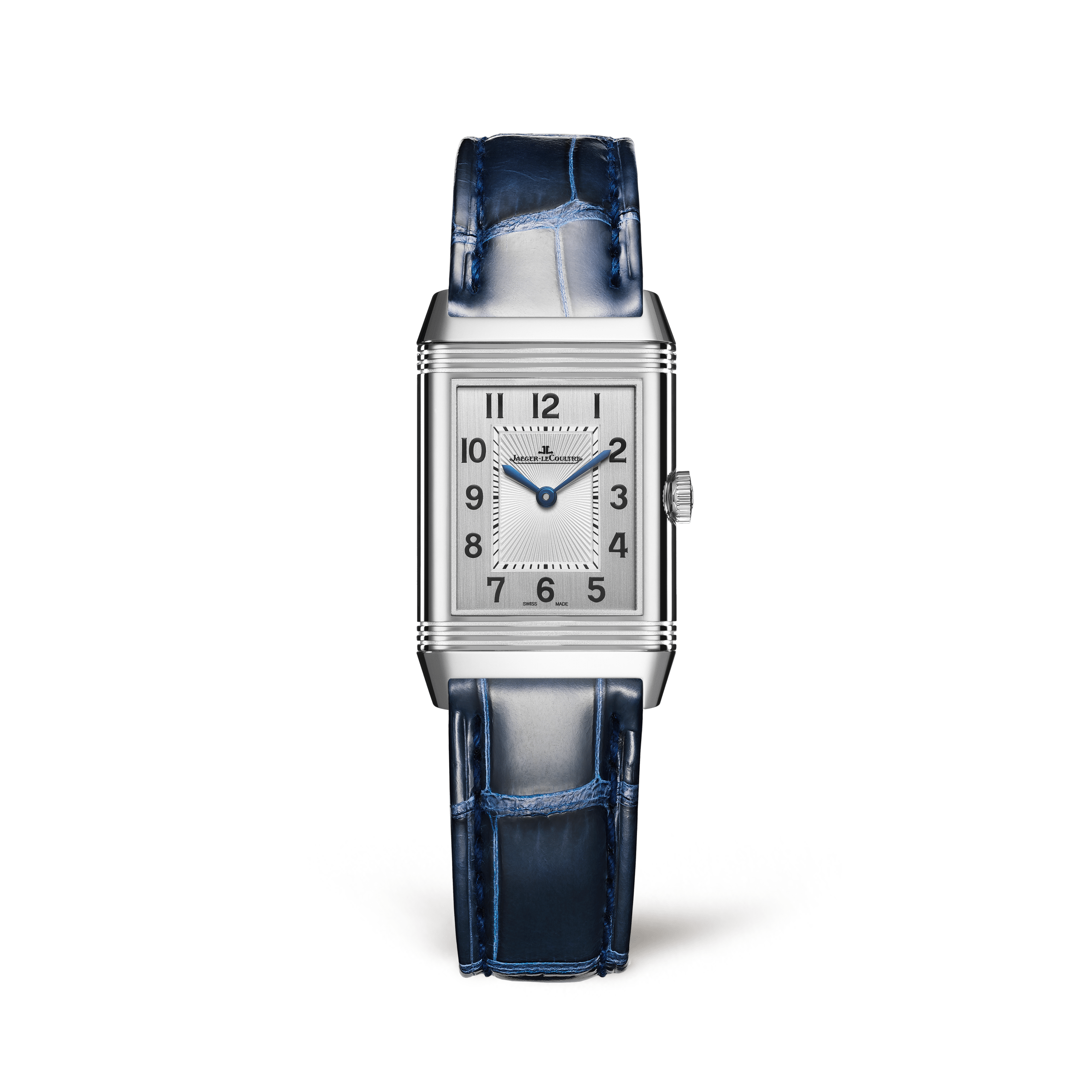 Jaeger-LeCoultre Reverso Classic Duetto Watch, 34.2mm Silver Dial, Q2668443