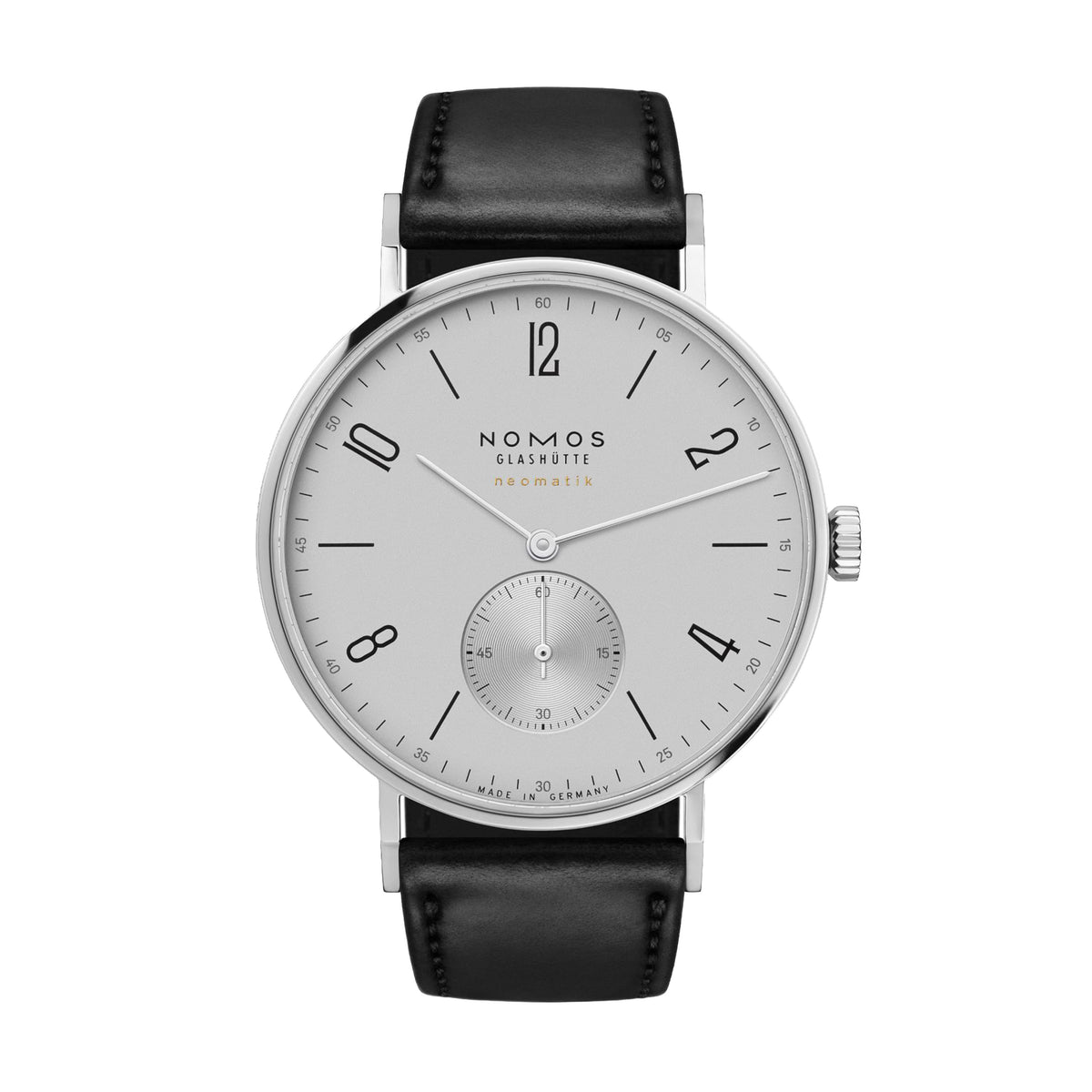 Nomos Glashutte Tangente Neomatik 39 Platinum Gray Watch, 39mm Gray Dial, 143