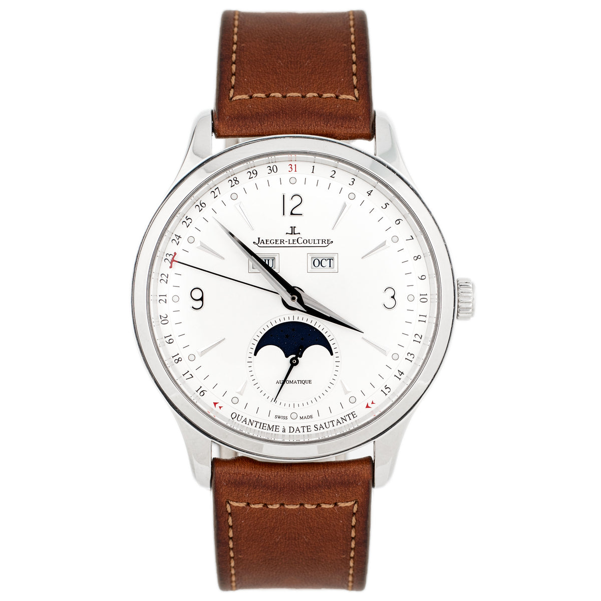 Jaeger-LeCoultre Master Control Calendar Stainless Steel Silver Dial 40mm Q4148420