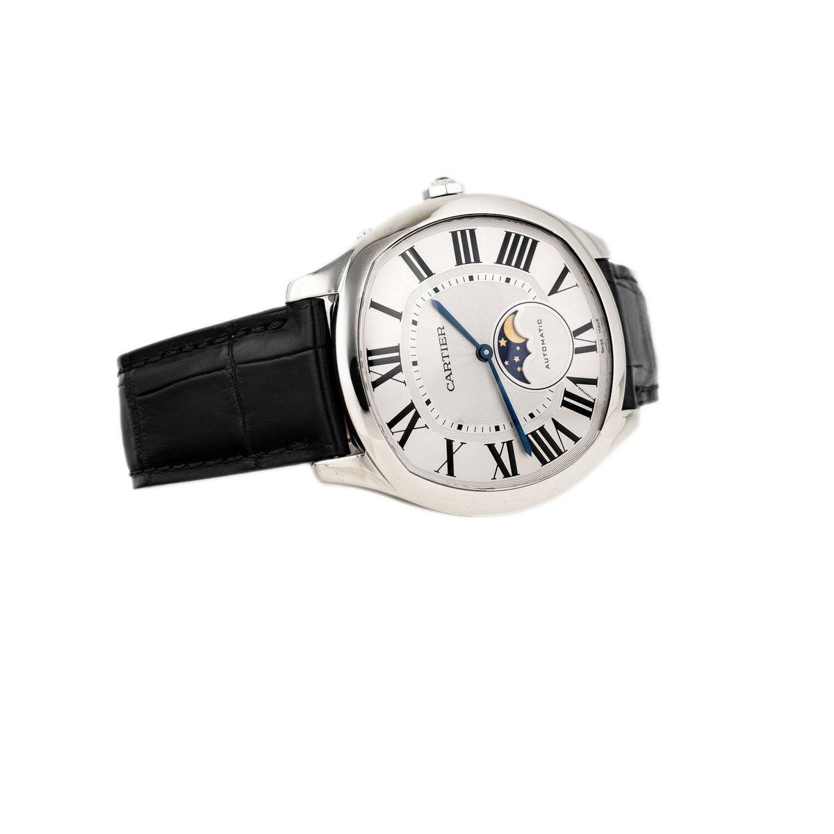 Cartier Drive De Cartier Stainless Steel Silver Dial 40X41mm WSNM0008 Full Set