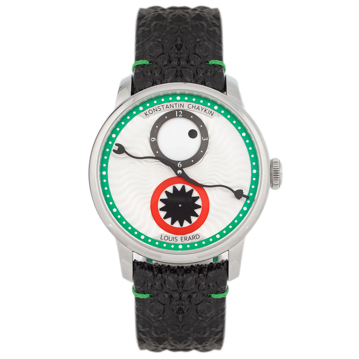 Louis Erard X Konstantin Chaykin Le Regulateur Stainless Steel Silver Dial 42mm 85237AA88.BGA088 Full Set
