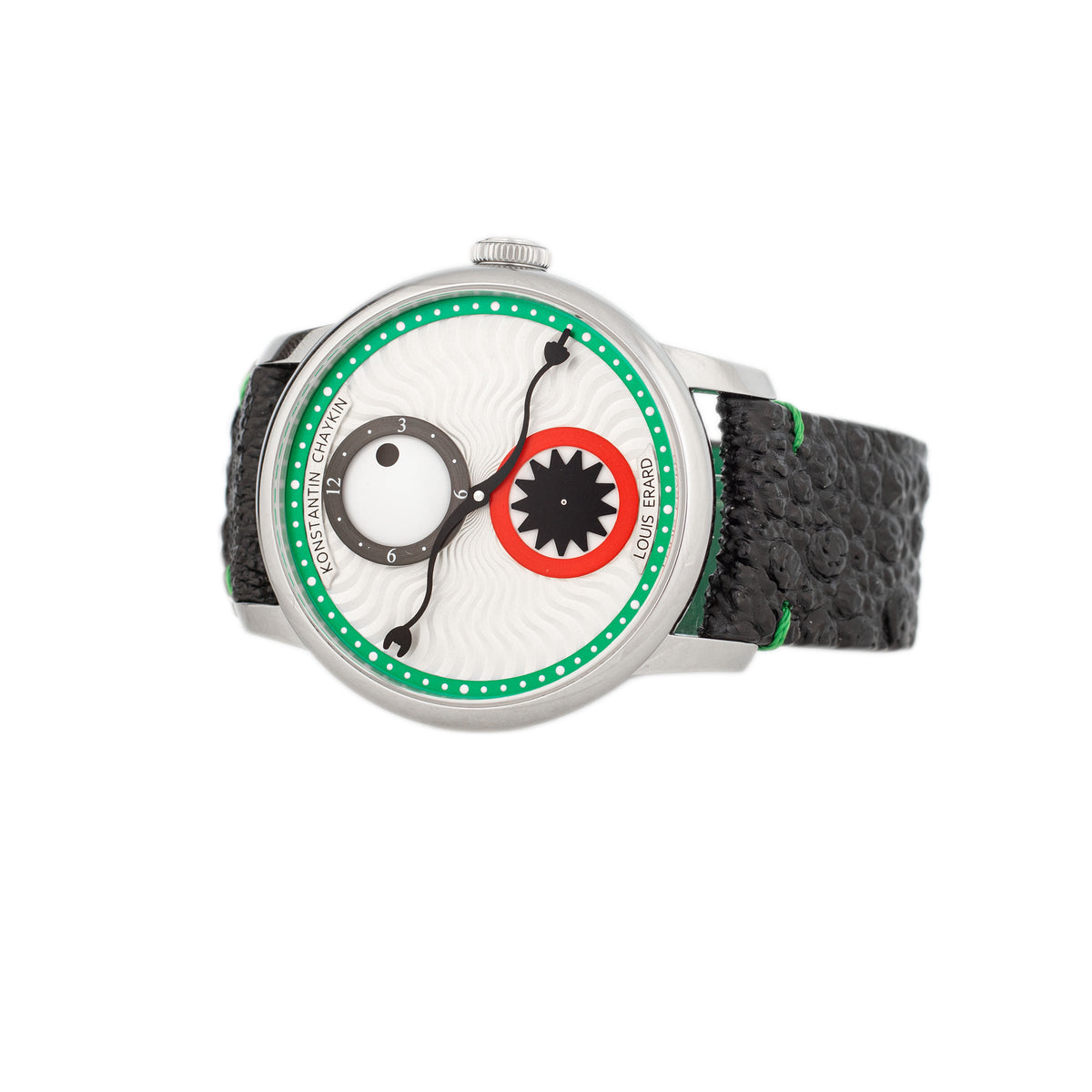 Louis Erard X Konstantin Chaykin Le Regulateur Stainless Steel Silver Dial 42mm 85237AA88.BGA088 Full Set