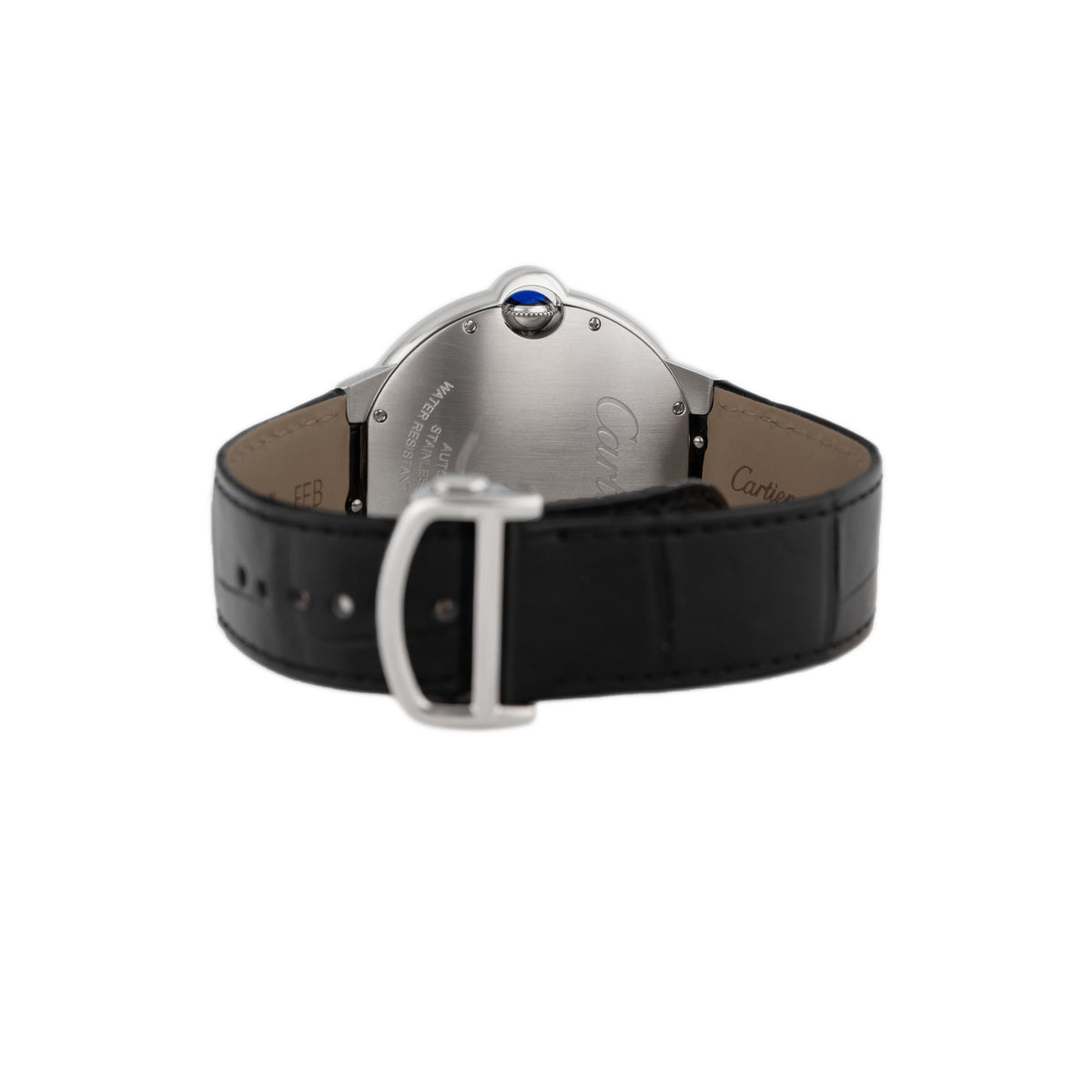 Cartier Ballon Bleu De Cartier Stainless Steel Silver Dial 44.1mm WSBB0026