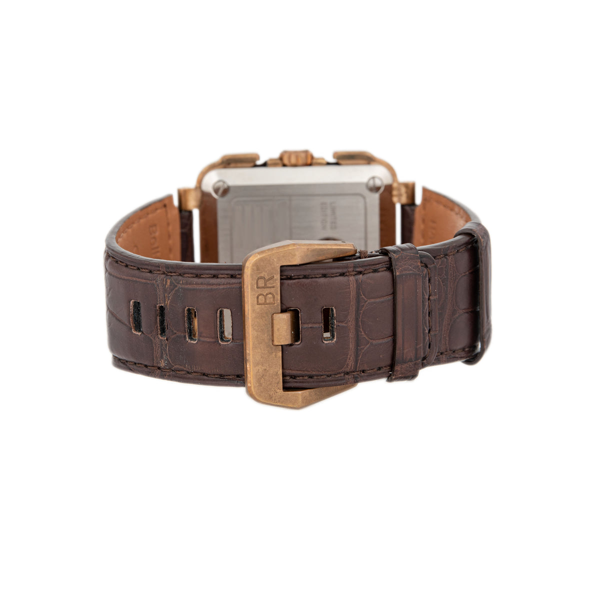 Bell & Ross BR01-92 Bronze and Wood Skeleton Dial 48x48mm BR01-92