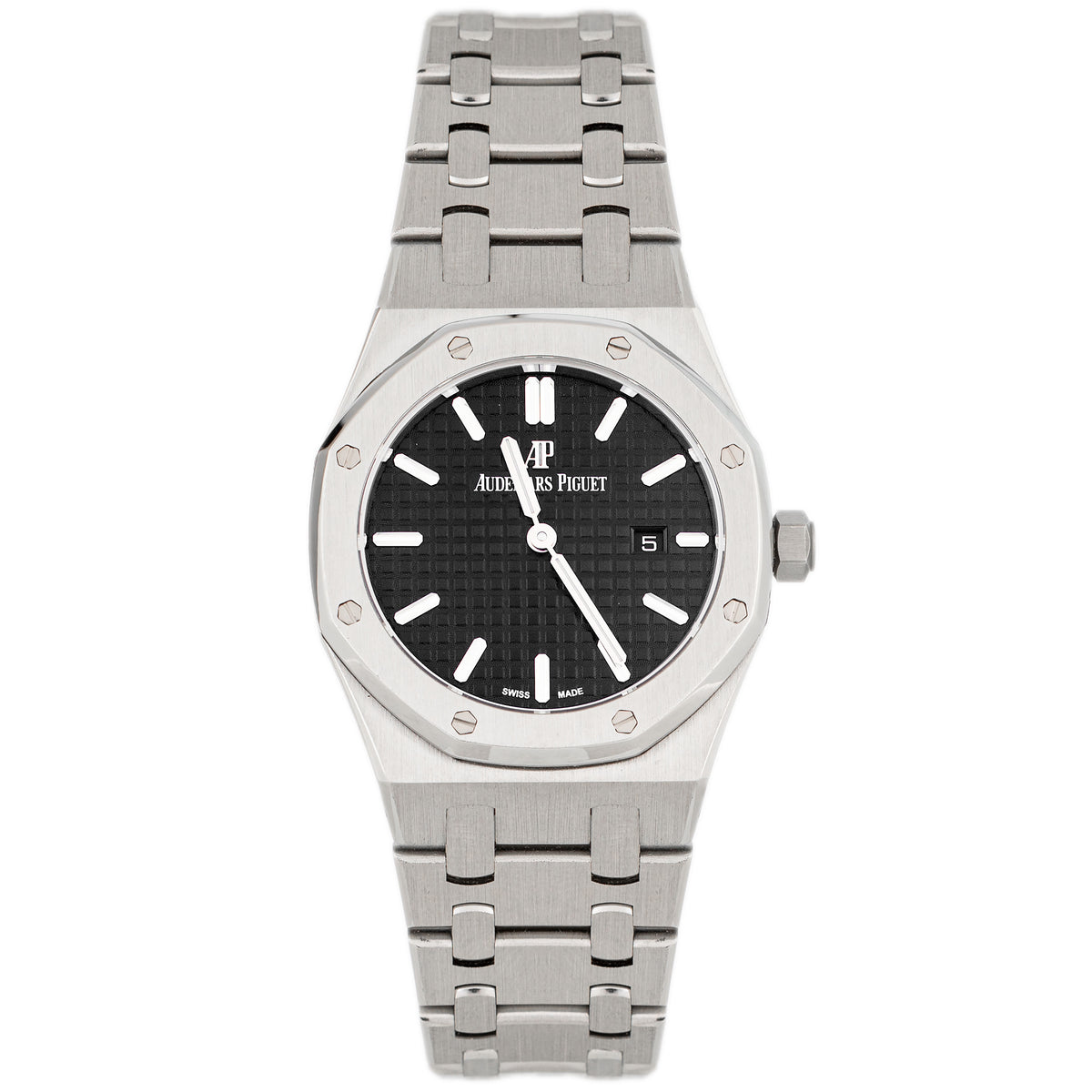 Audemars Piguet Royal Oak Quartz Stainless Steel Black Dial 33mm 67650ST.OO.1261ST.01