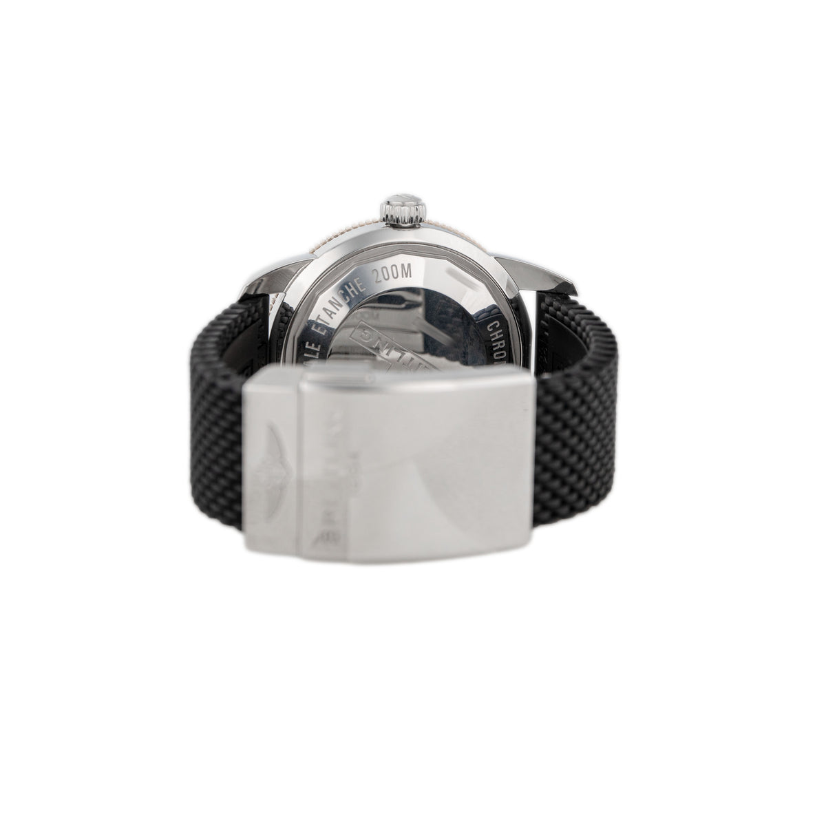 Breitling Superocean Heritage Stainless Steel Rose Gold Black Dial 44mm UB2030121B1A1
