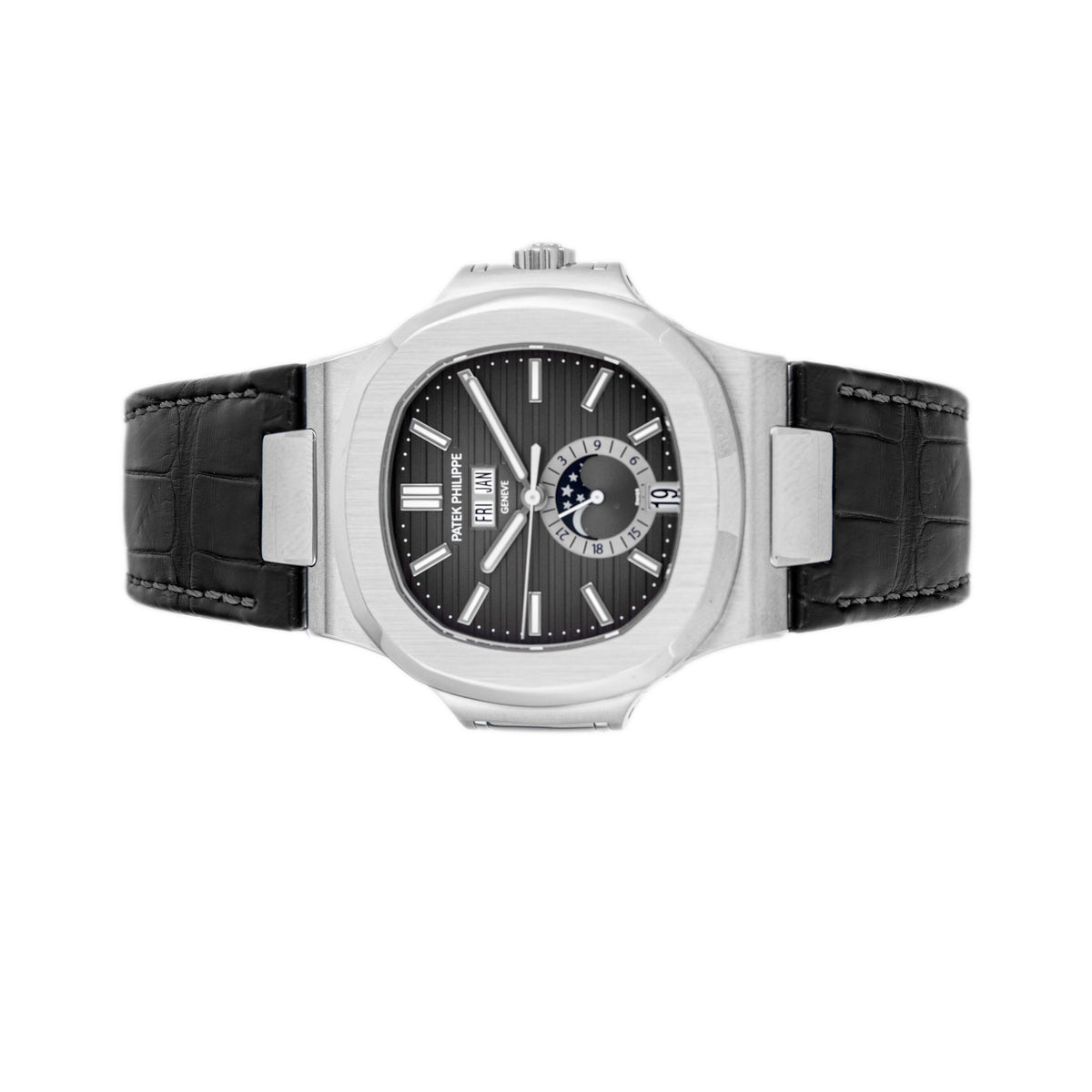 Patek Philippe Nautilus Annual Calendar Stainless Steel Gray Dial 40.5mm 5726A-001 Full Set