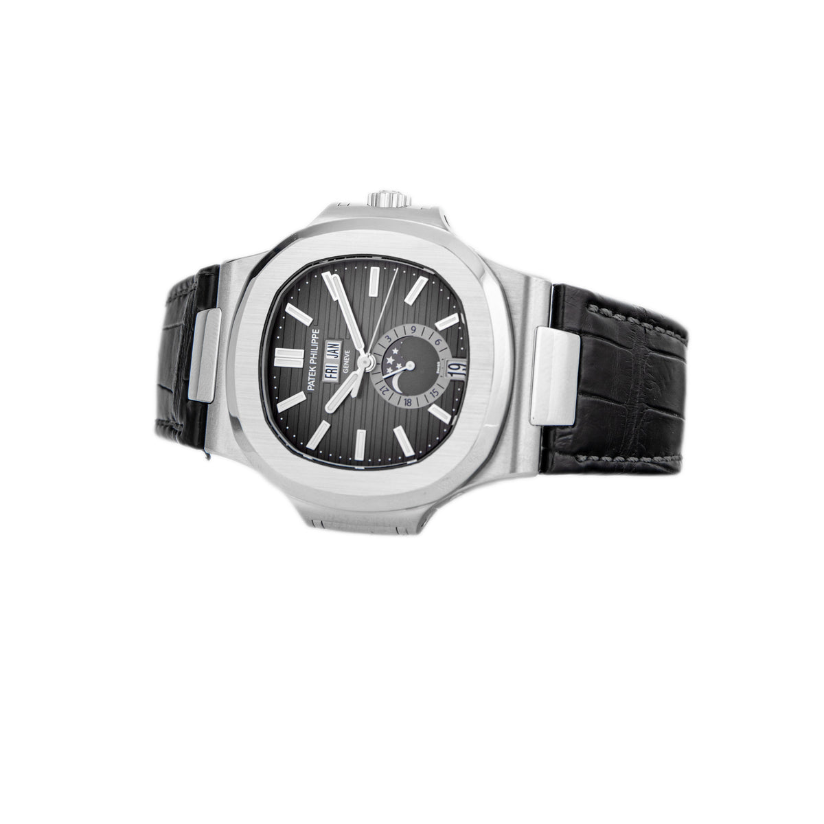 Patek Philippe Nautilus Annual Calendar Stainless Steel Gray Dial 40.5mm 5726A-001 Full Set