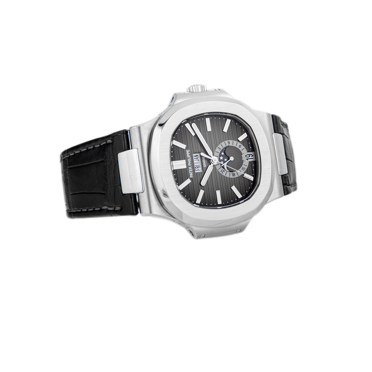 Patek Philippe Nautilus Annual Calendar Stainless Steel Gray Dial 40.5mm 5726A-001 Full Set