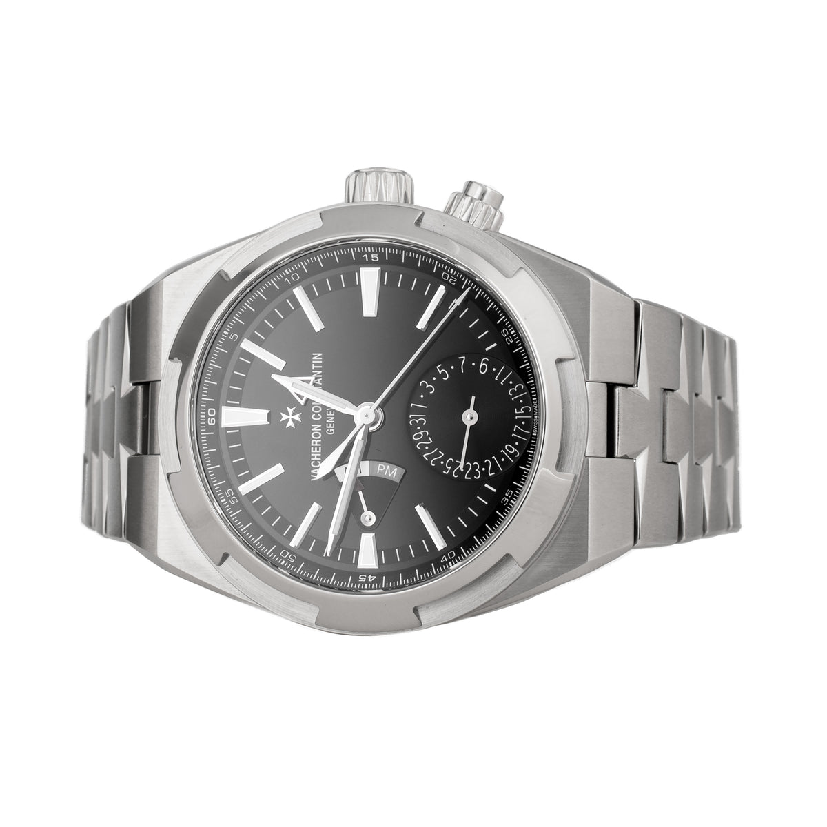 Vacheron Constatin Overseas Dual Time Stainless Steel Black Dial 41mm 7900V/110A-B546