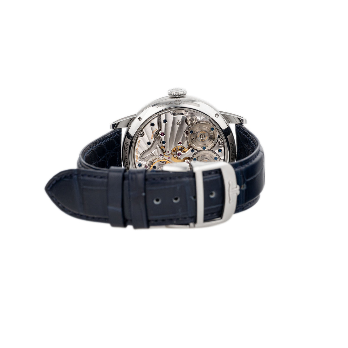 Jaeger-LeCoultre Duometre Quantieme Lunaire Stainless Steel Blue Dial 42.5mm Q604848J Full Set