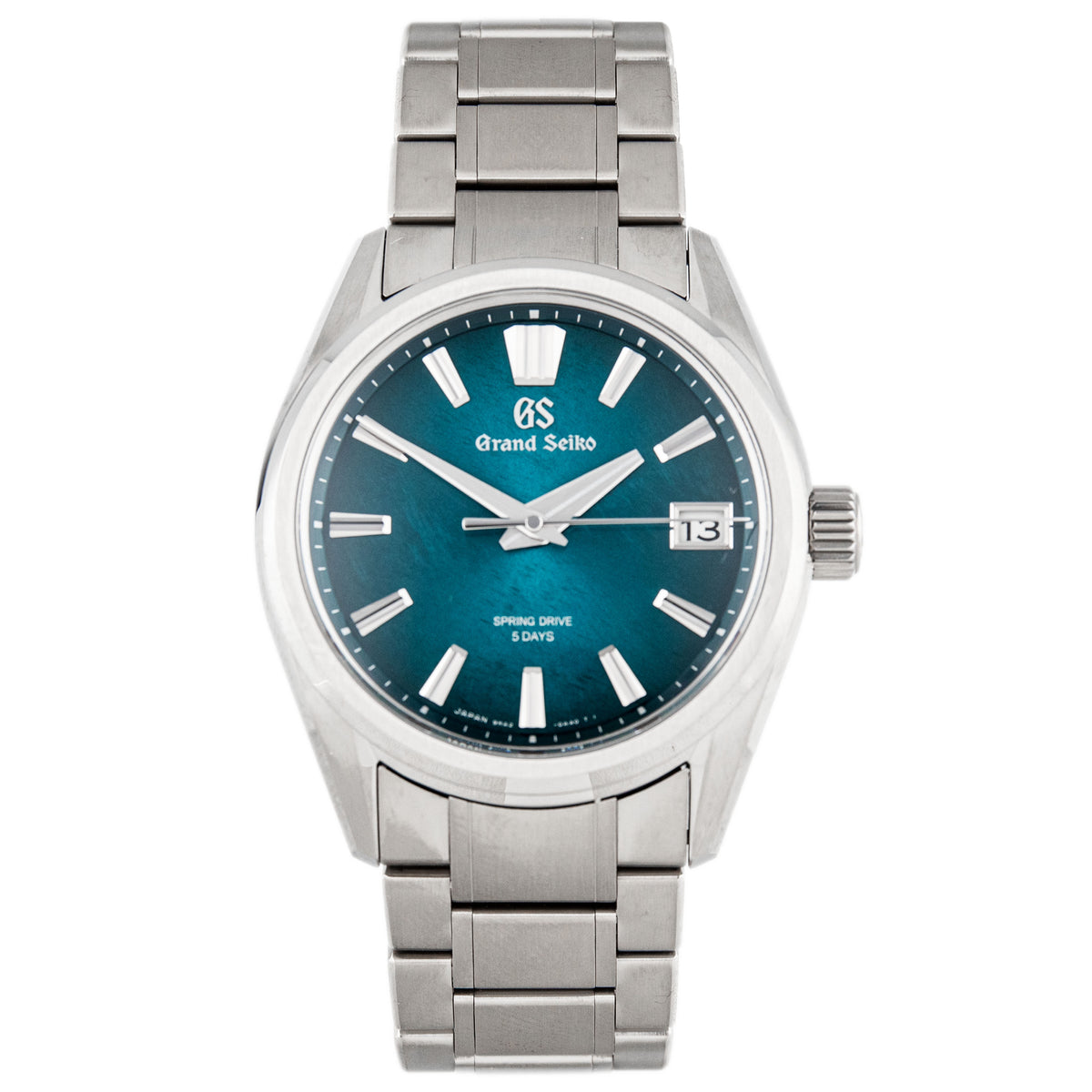 Grand Seiko Evolution 9 Collection Spring Drive 5 Days Titanium Green Dial 40mm SLGA025