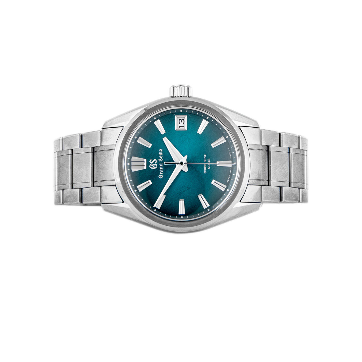 Grand Seiko Evolution 9 Collection Spring Drive 5 Days Titanium Green Dial 40mm SLGA025