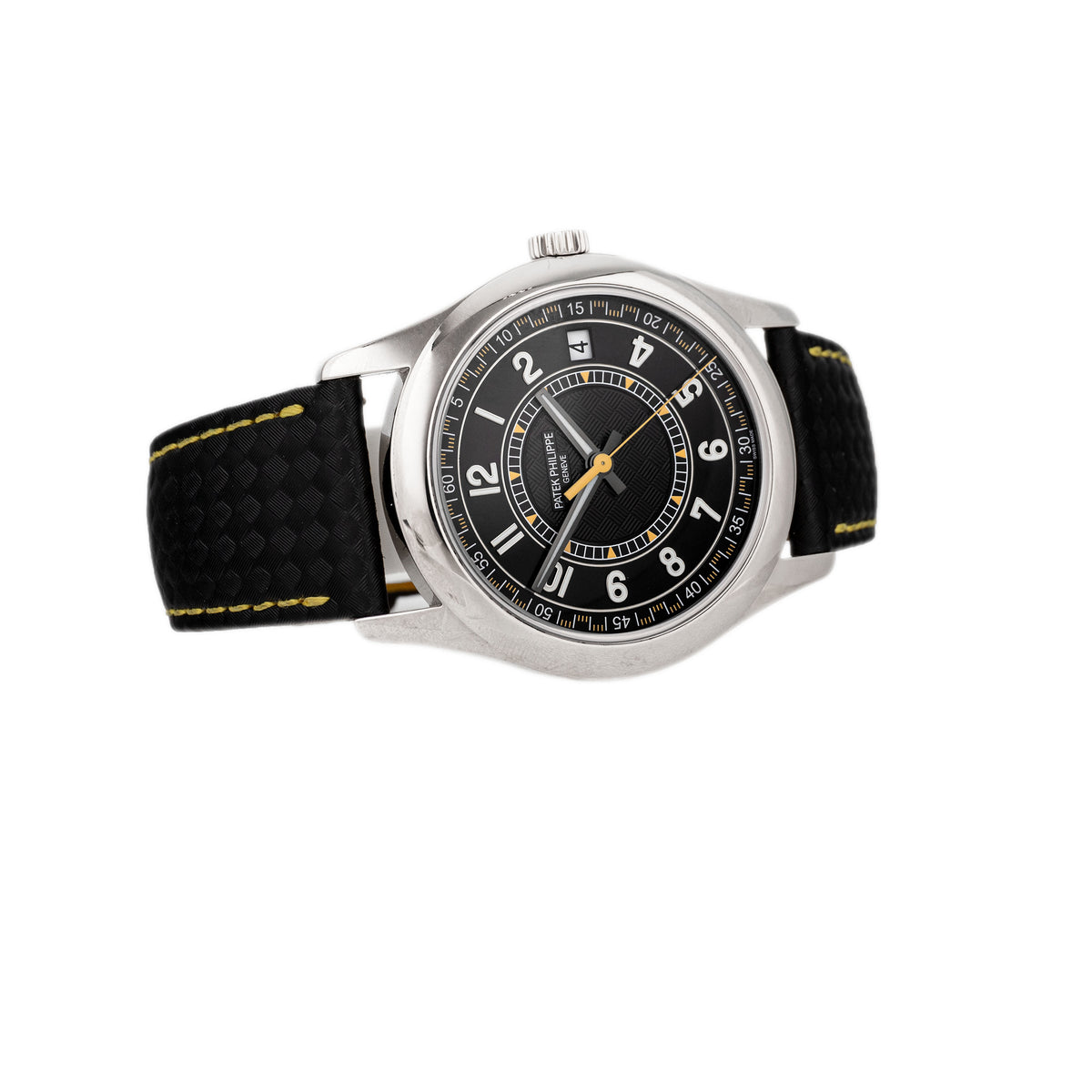 Patek Philippe Calatrava White Gold Black Dial 40mm 6007G-001 Full Set