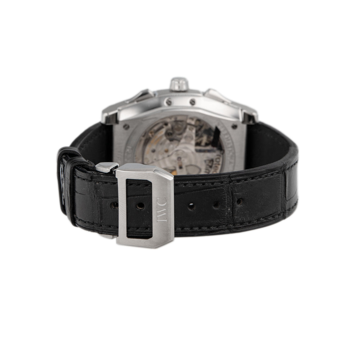 IWC Da Vinci Chronograph Stainless Steel Black Dial 43.1x51mm IW376421 Full Set