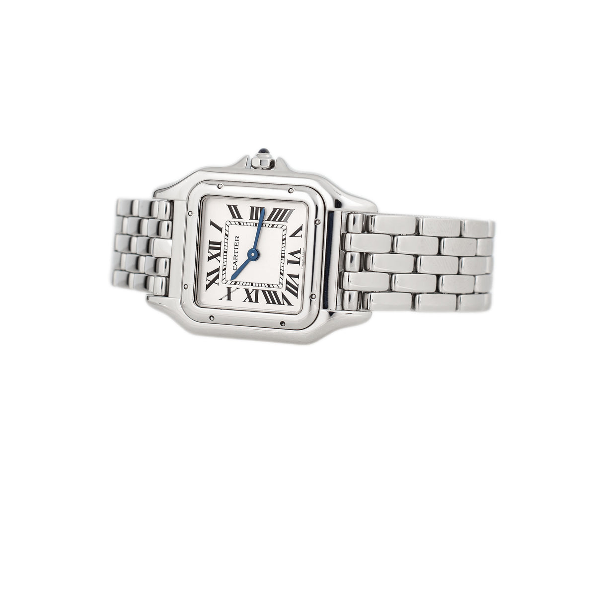 Cartier Panthere De Cartier Stainless Steel Silver Dial 27x37mm WSPN0007 Full Set