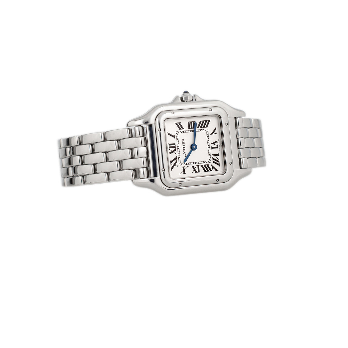 Cartier Panthere De Cartier Stainless Steel Silver Dial 27x37mm WSPN0007 Full Set