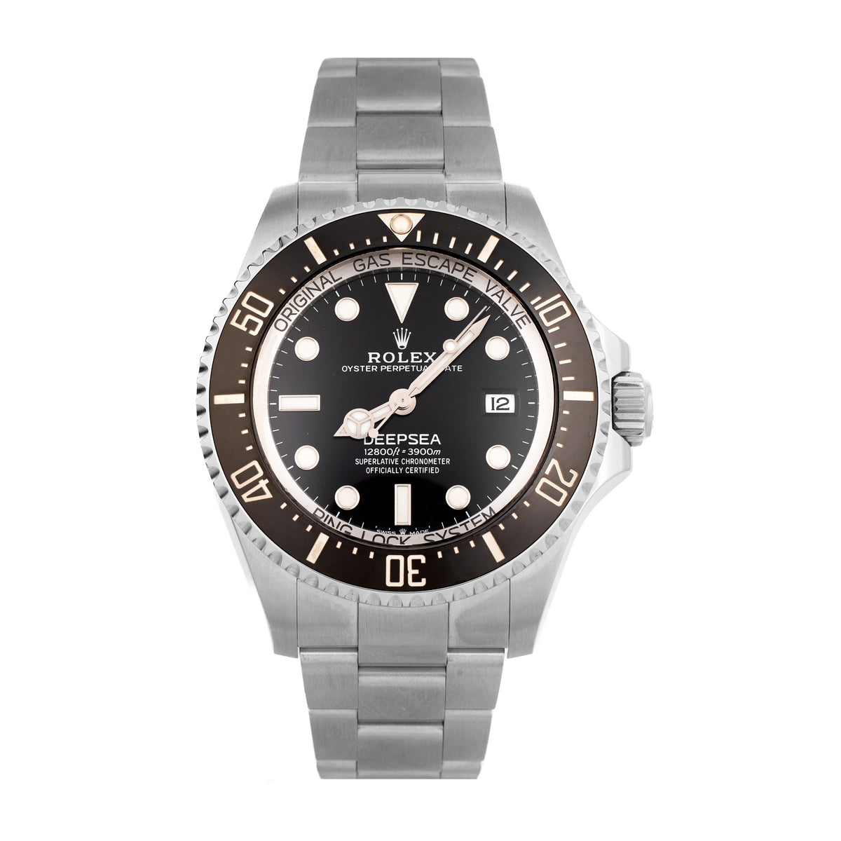 Rolex Sea-Dweller Deepsea Stainless Steel Black Dial Oyster Bracelet 44mm 136660