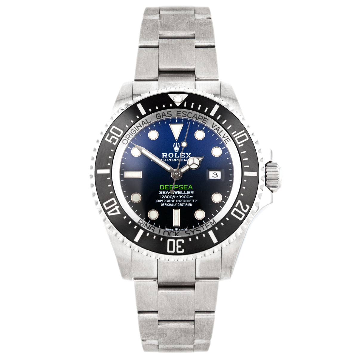 Rolex Sea-Dweller Deepsea James Cameron Stainless Steel Blue Dial 44mm 126660 Full Set