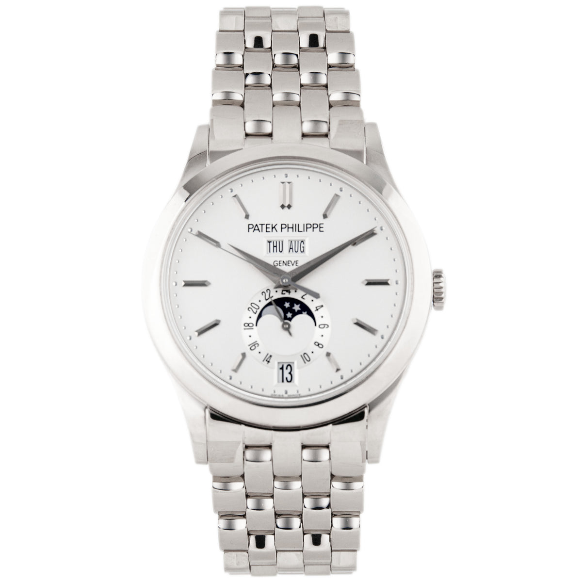 Patek Phillipe Complications Annual Calendar White Gold White Dial 39mm 5396/1G-010 Full Set